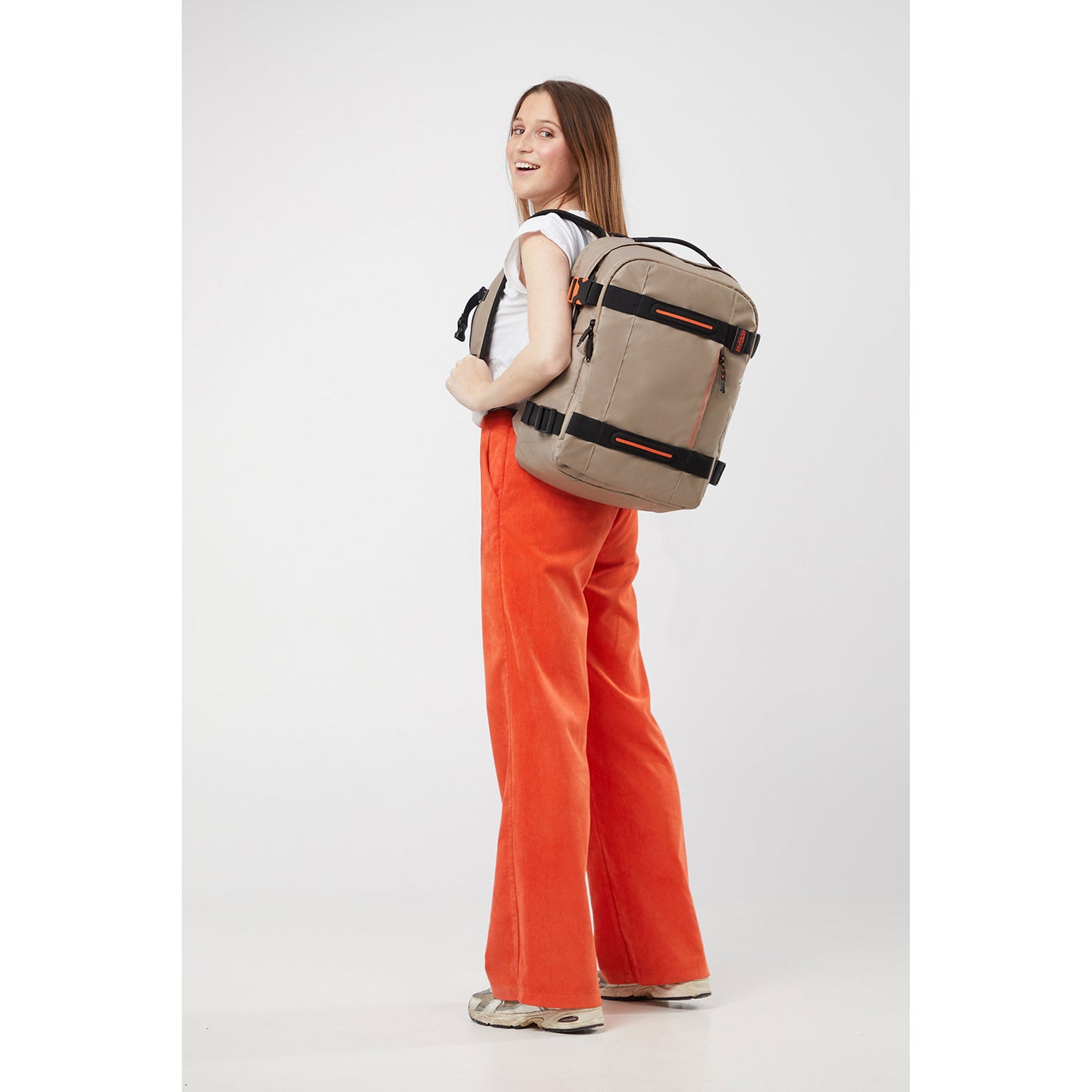 American Tourister Urban Track Laptop Backpack 15,6" coated Navy/Orange