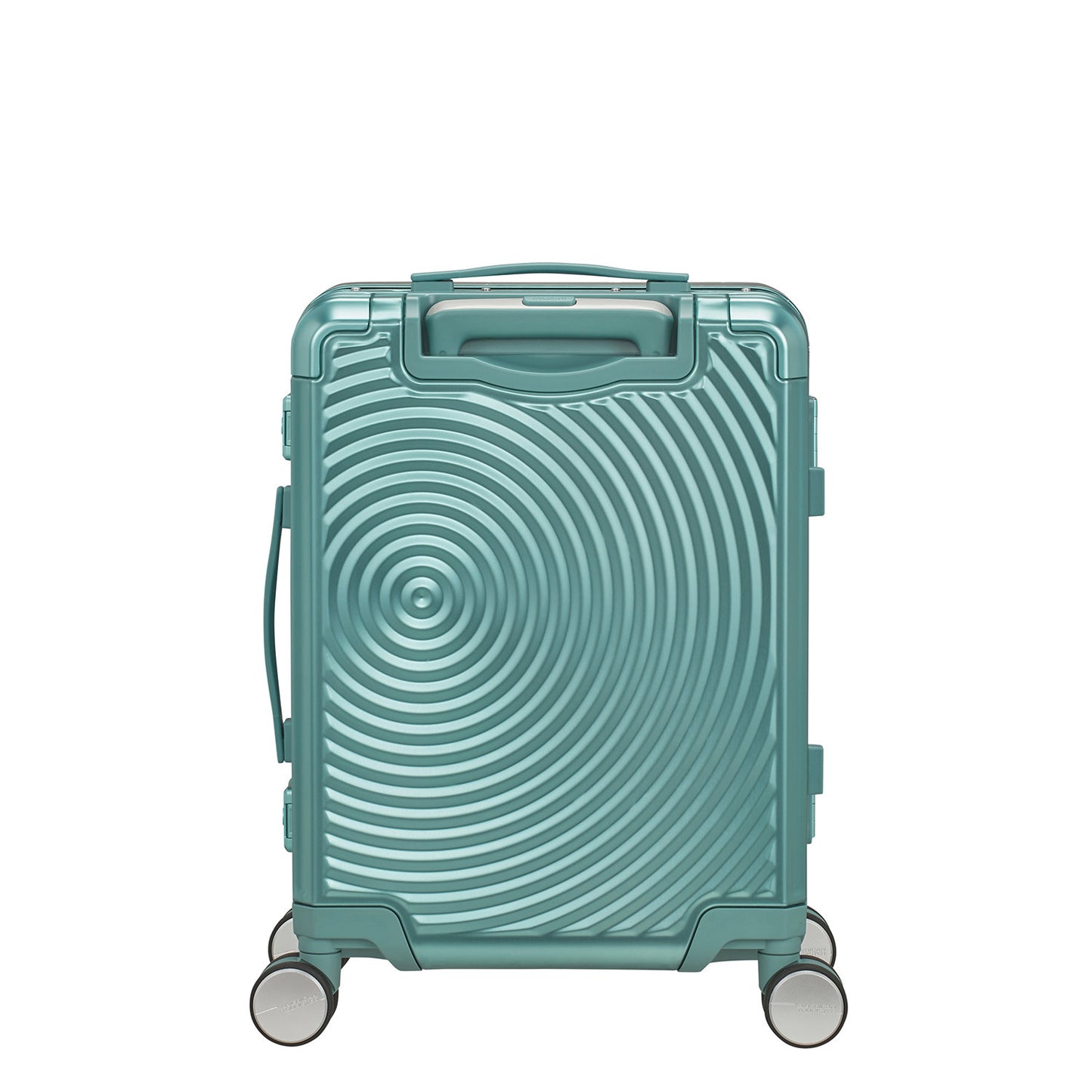 American Tourister Soundbox Aluminium Spinner 55 Expandable dusty turquoise