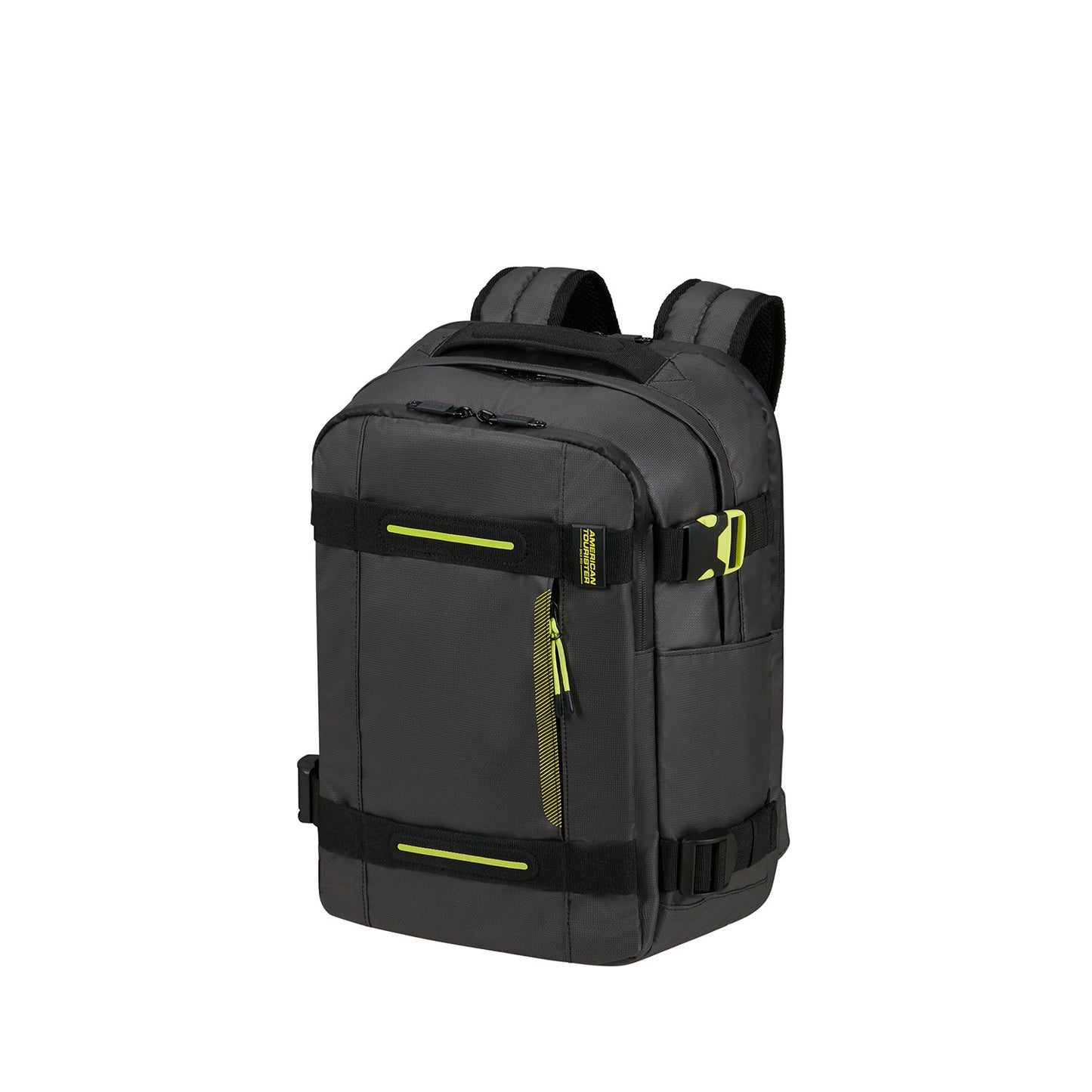 American Tourister Urban Track Laptop Backpack 15,6" coated black/Lime