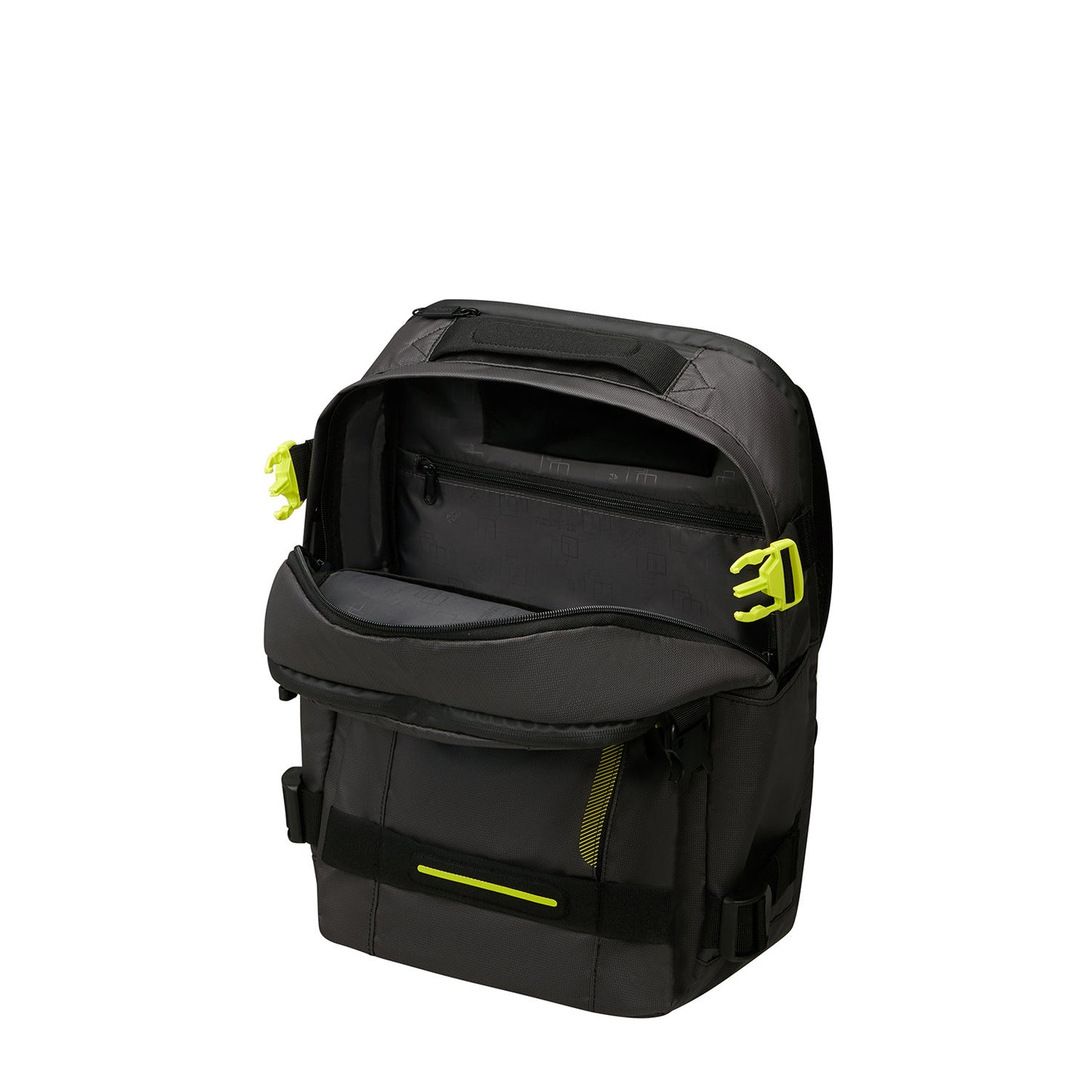 American Tourister Urban Track Laptop Backpack 15,6" coated black/Lime