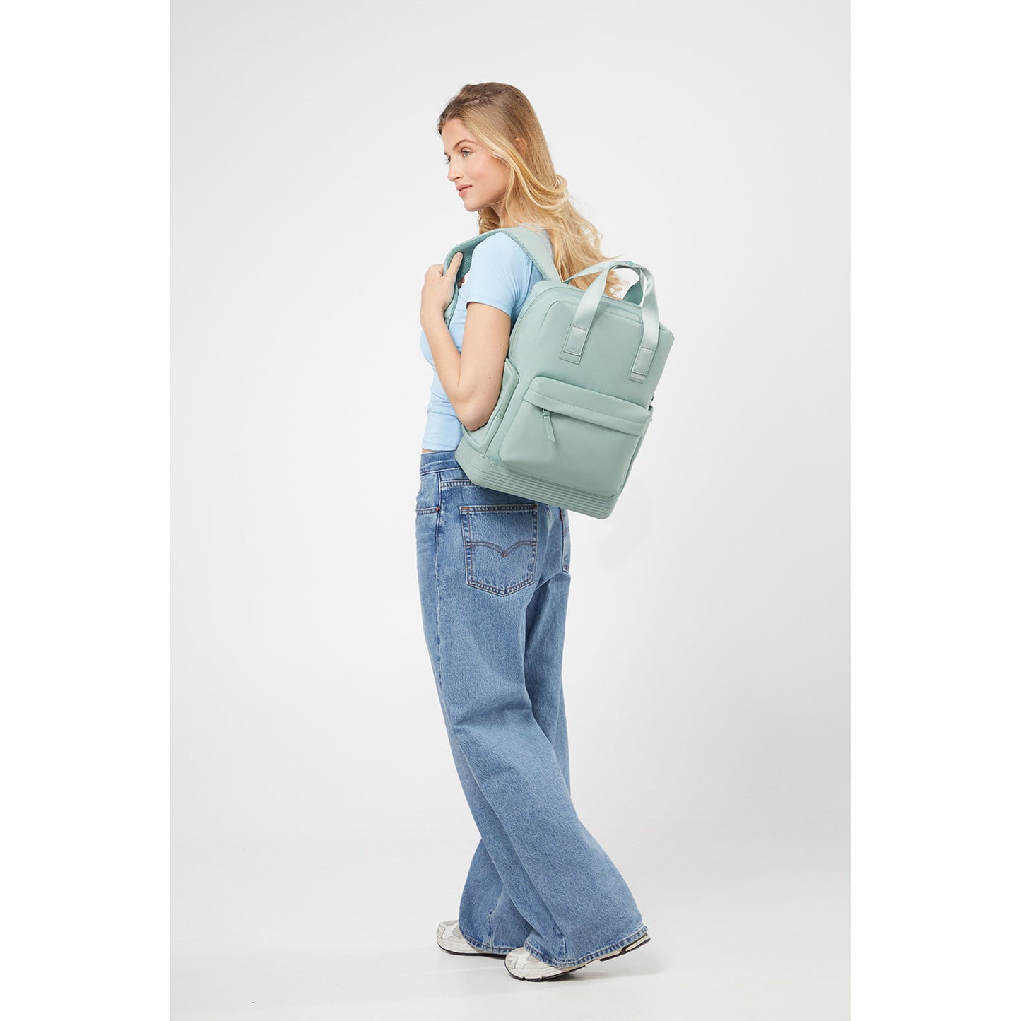 American Tourister Soulpack Business Backpack Tote 15" beige