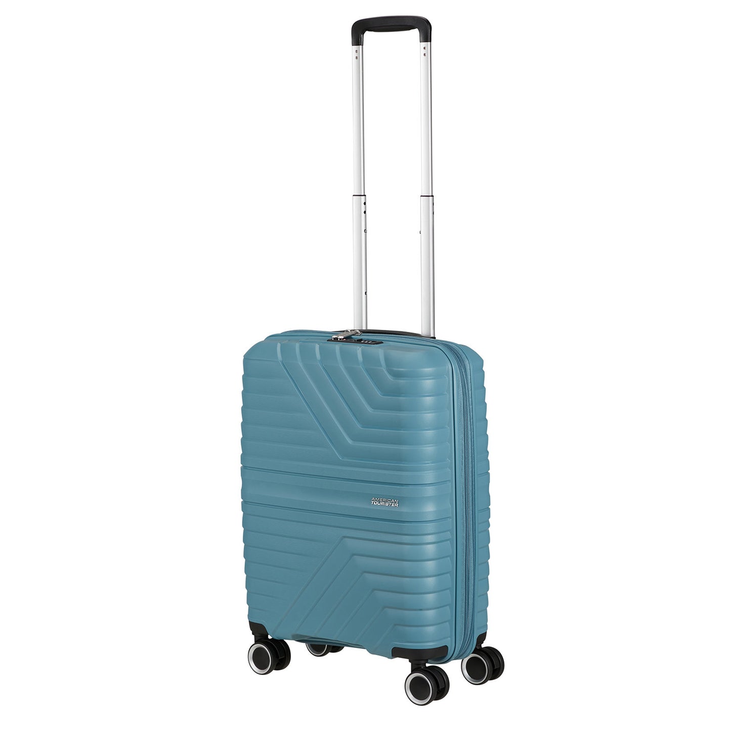 American Tourister Flytwist Spinner Cabin Trolley 55 cm Exp. storm blue
