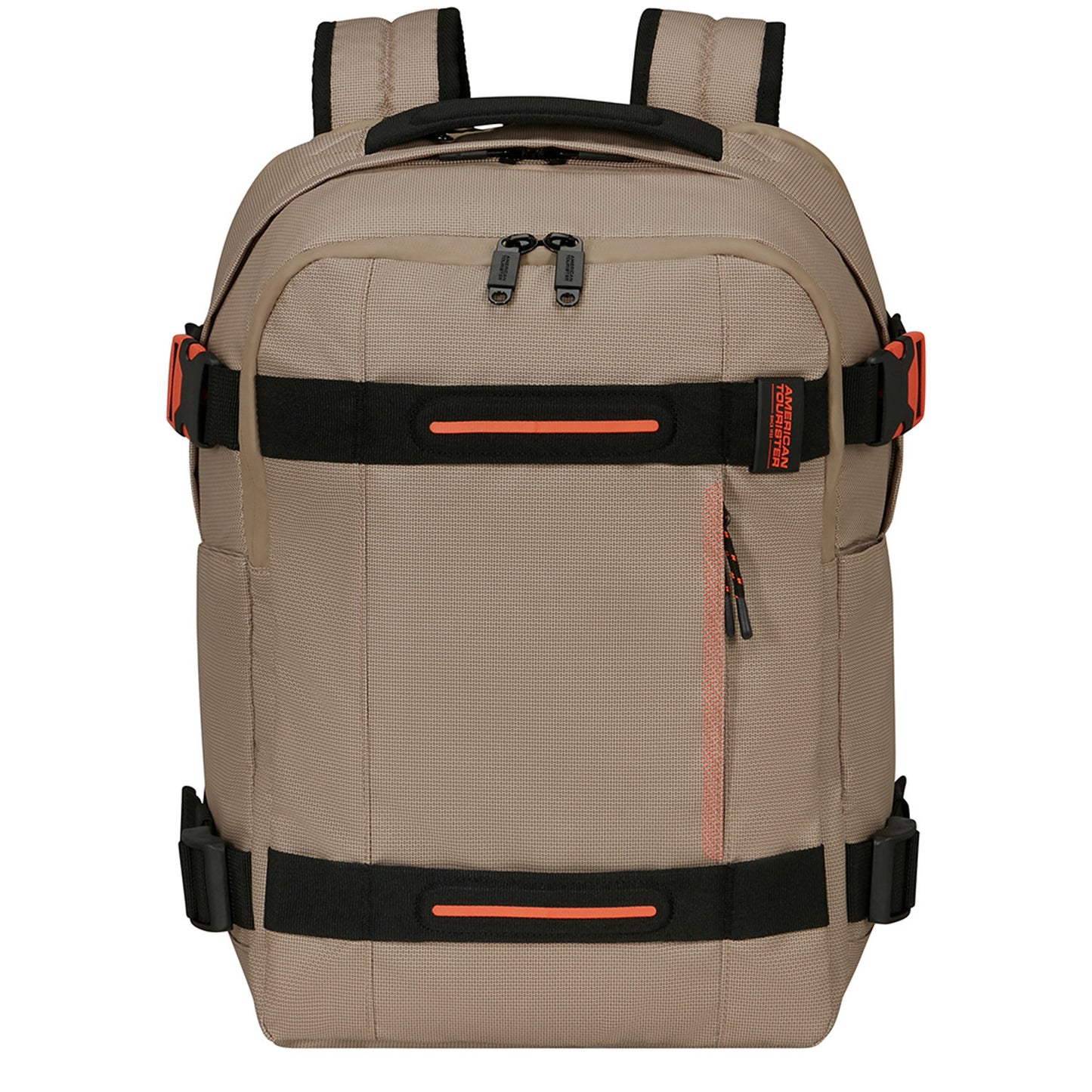 American Tourister Urban Track Laptop Backpack 15,6" coated Beige/Orange