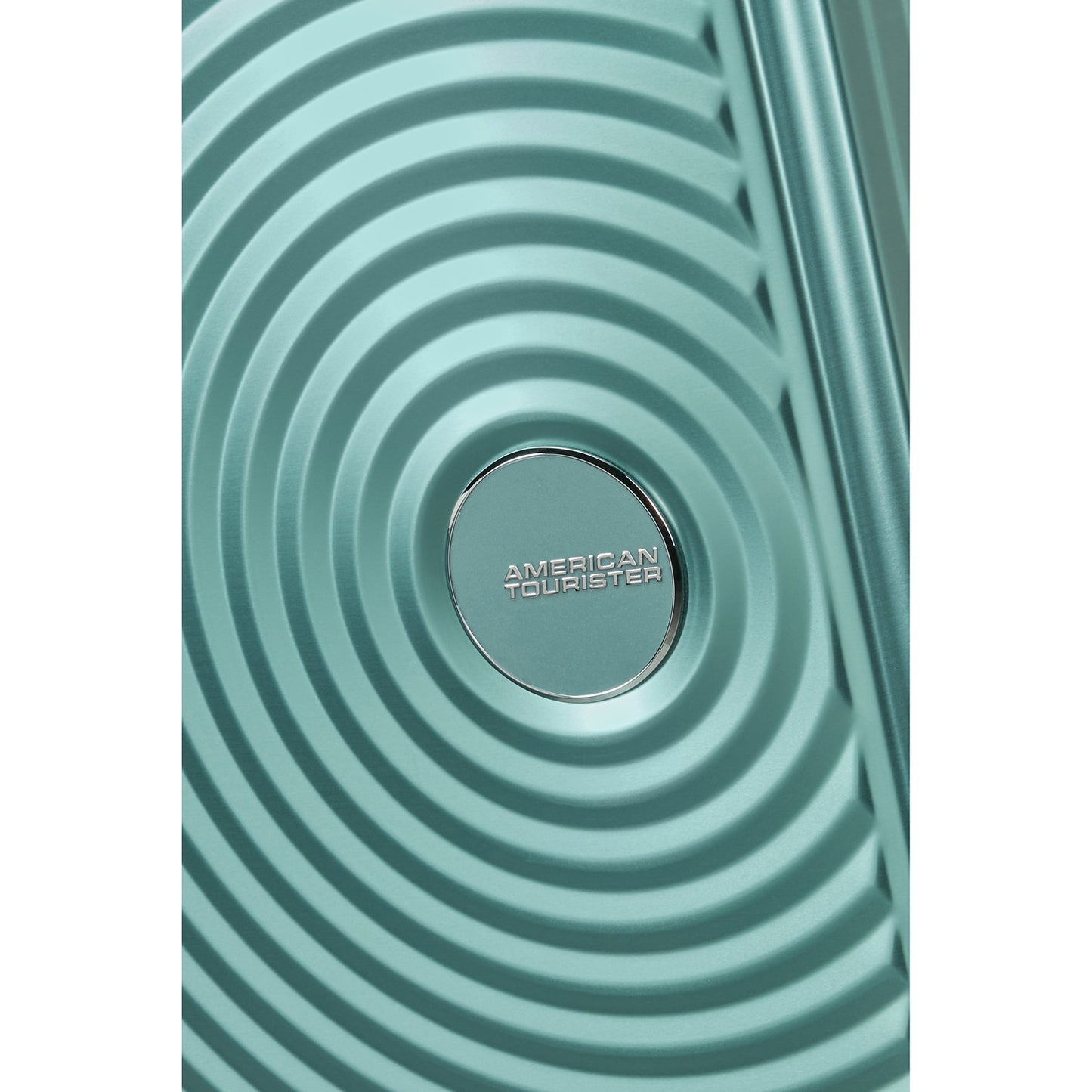 American Tourister Soundbox Aluminium Spinner 55 Expandable dusty turquoise