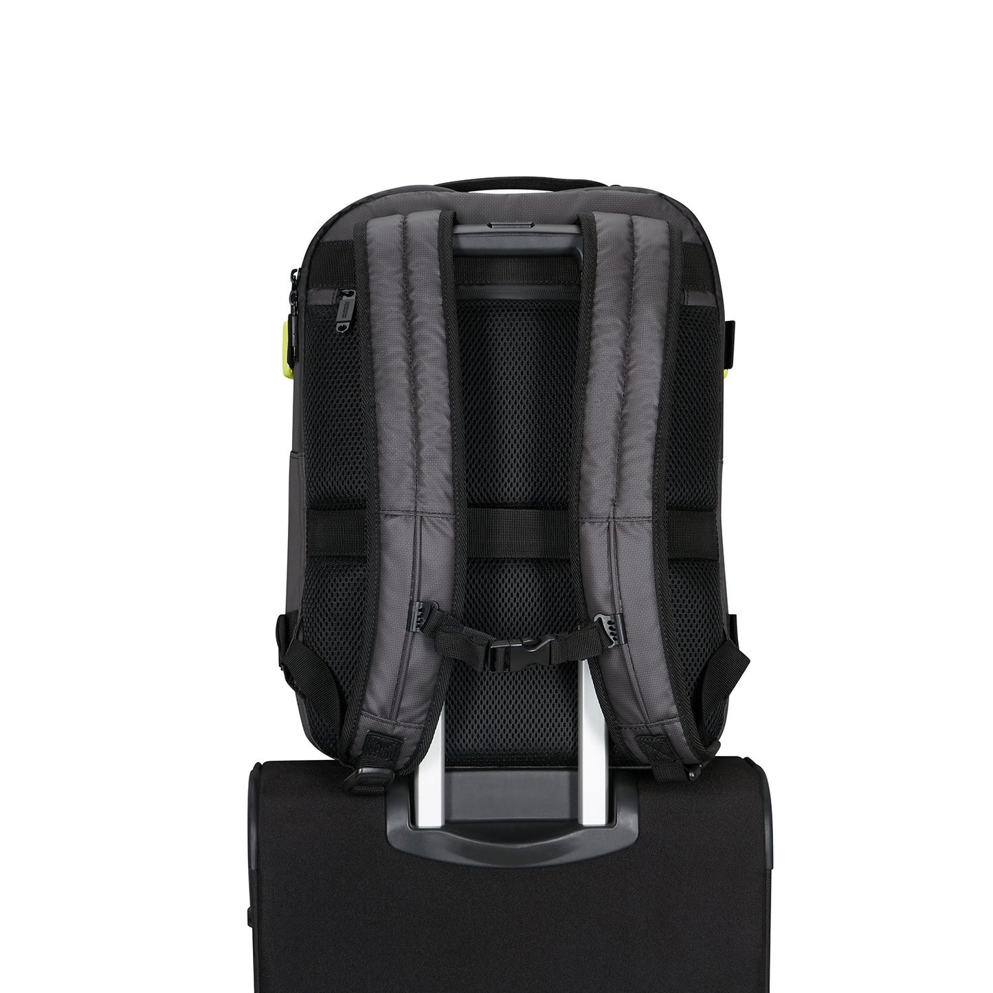 American Tourister Urban Track Laptop Backpack 15,6" coated black/Lime