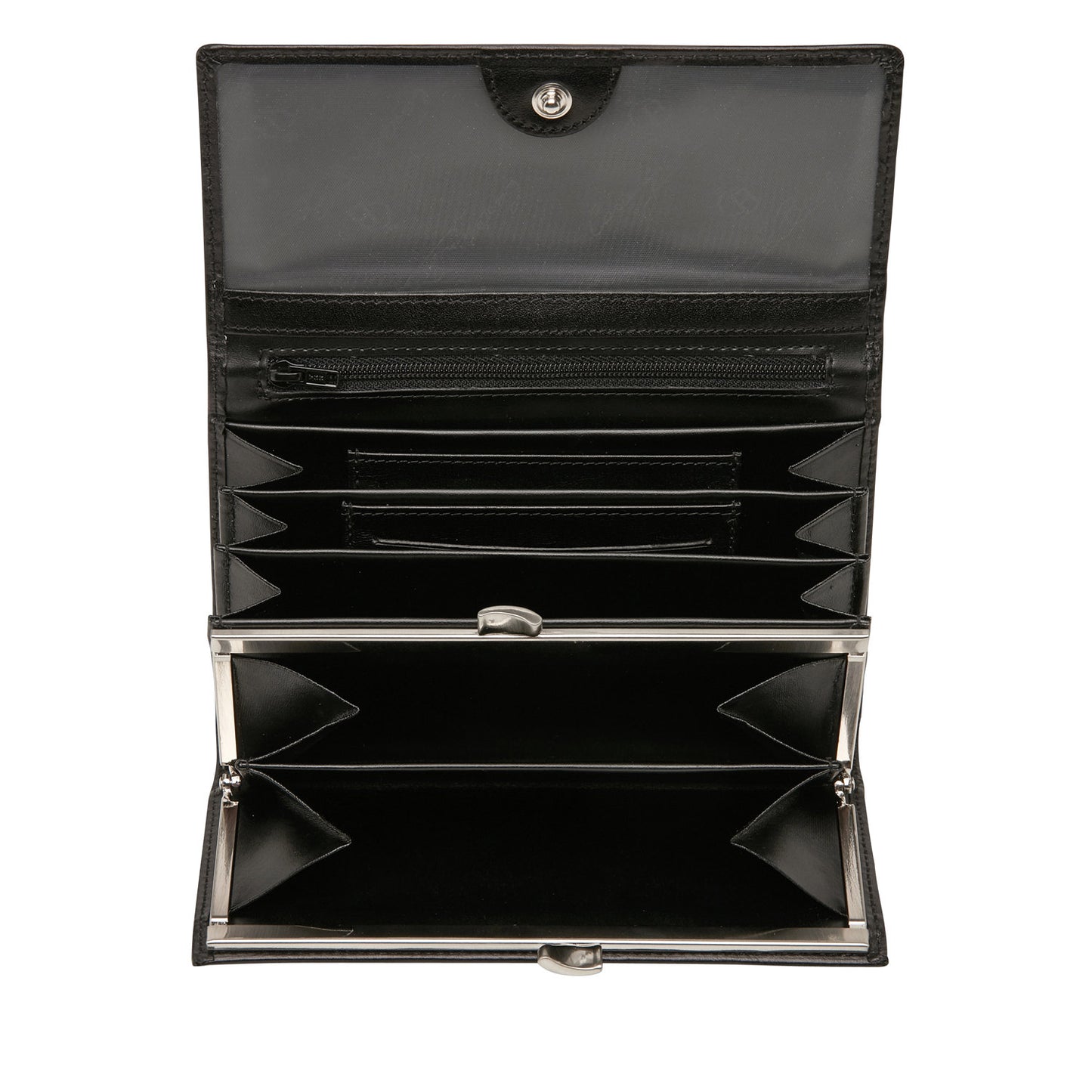Castelijn & Beerens Gaucho Ladieswallet 6 Cards black