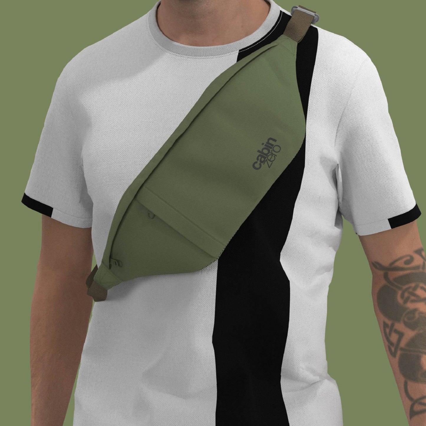 CabinZero Classic Waistbag 2L georgian khaki