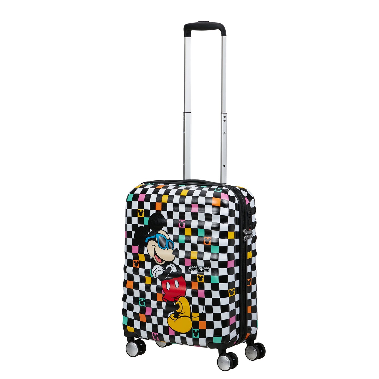 American Tourister Wavebreaker Disney Spinner 55 cm Mickey Check