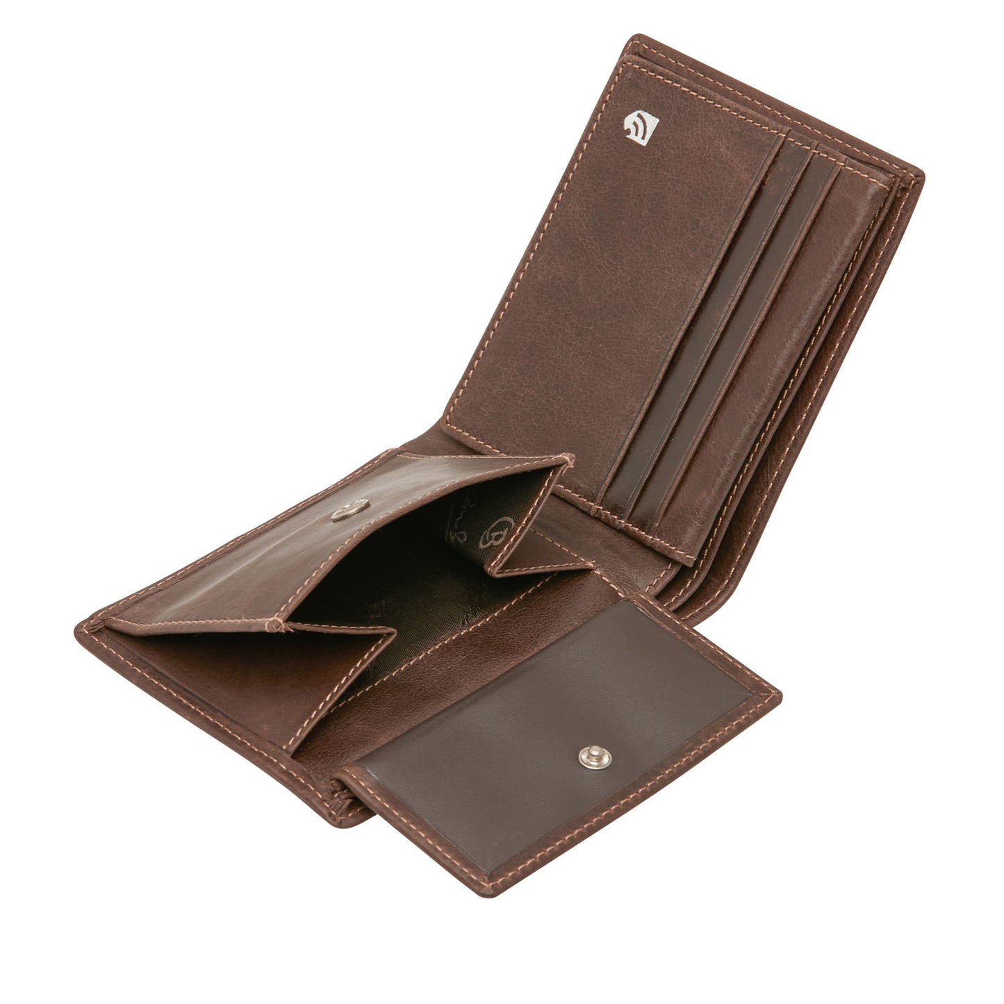 Castelijn & Beerens Canyon Billfold Wallet mocca