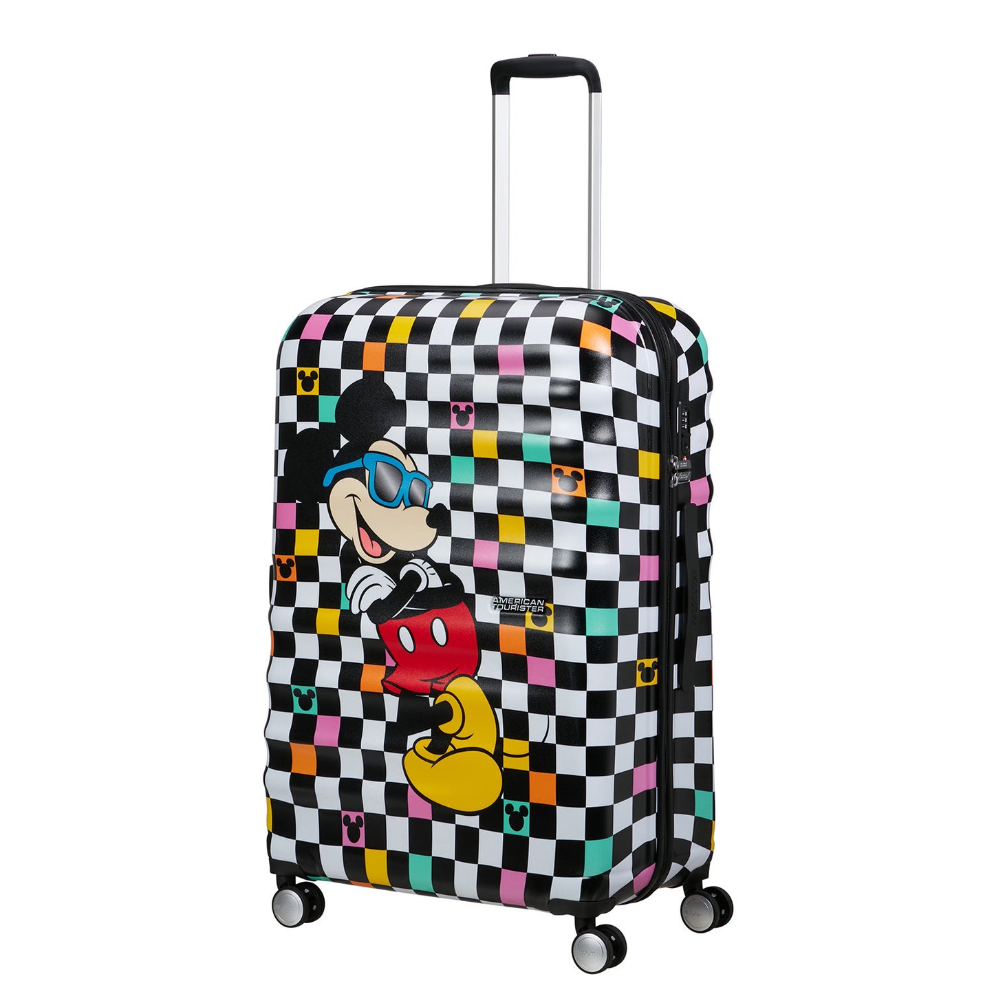 American Tourister Wavebreaker Disney Spinner 77 cm Mickey Check