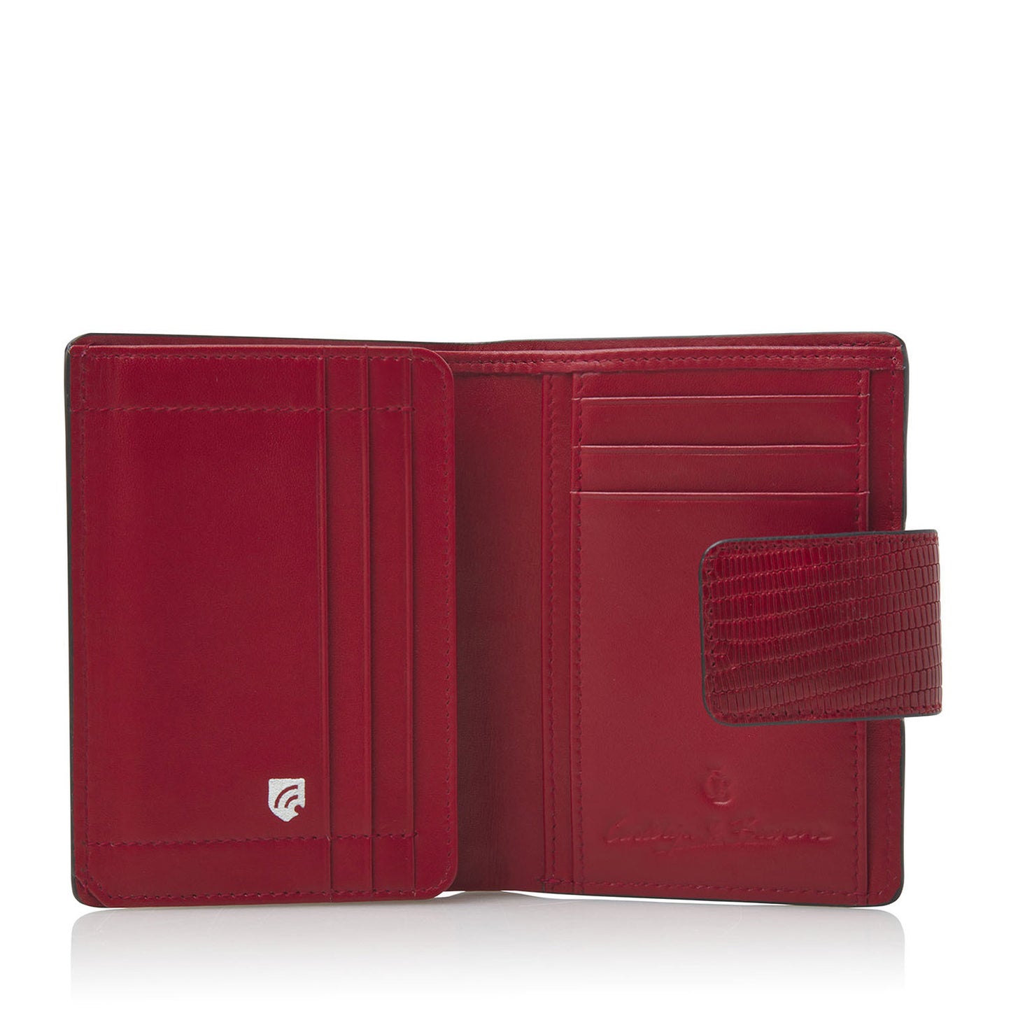 Castelijn & Beerens Donna Ladieswallet 6 Cards RFID red