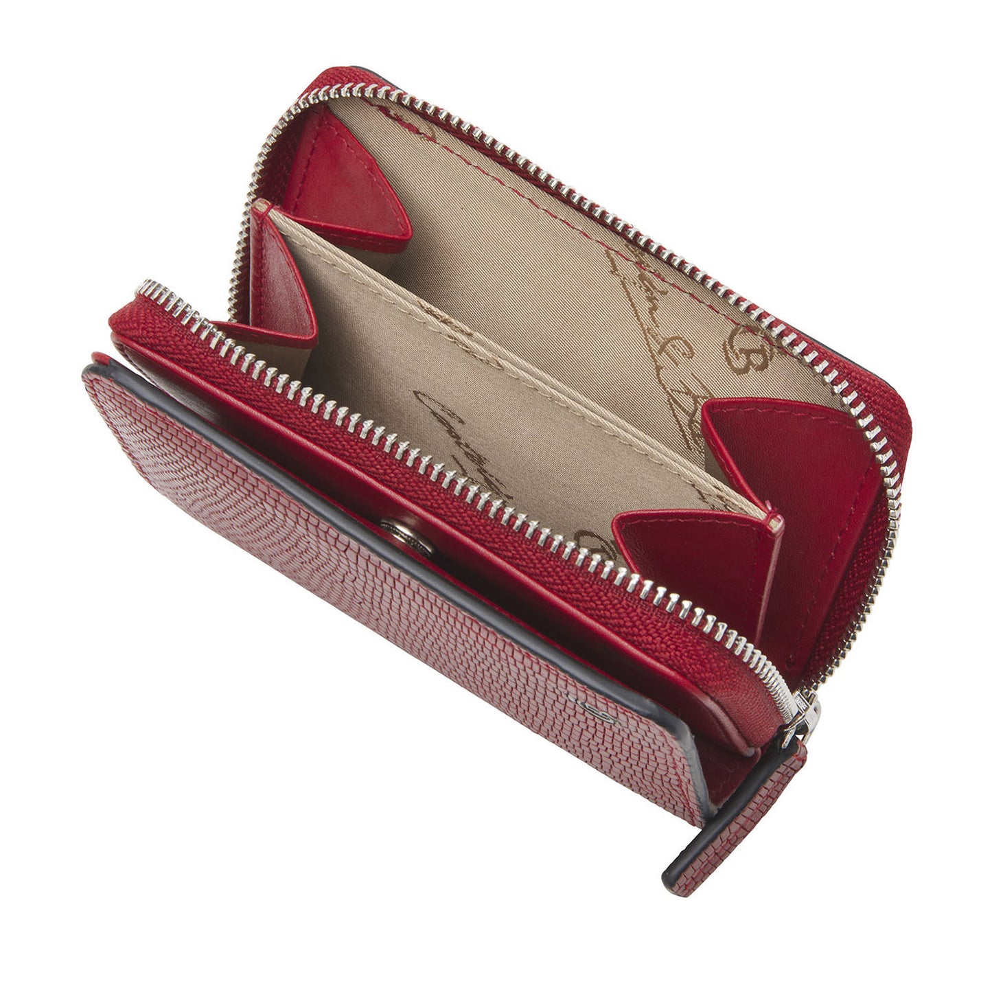 Castelijn & Beerens Donna Ladieswallet 4 Cards RFID red