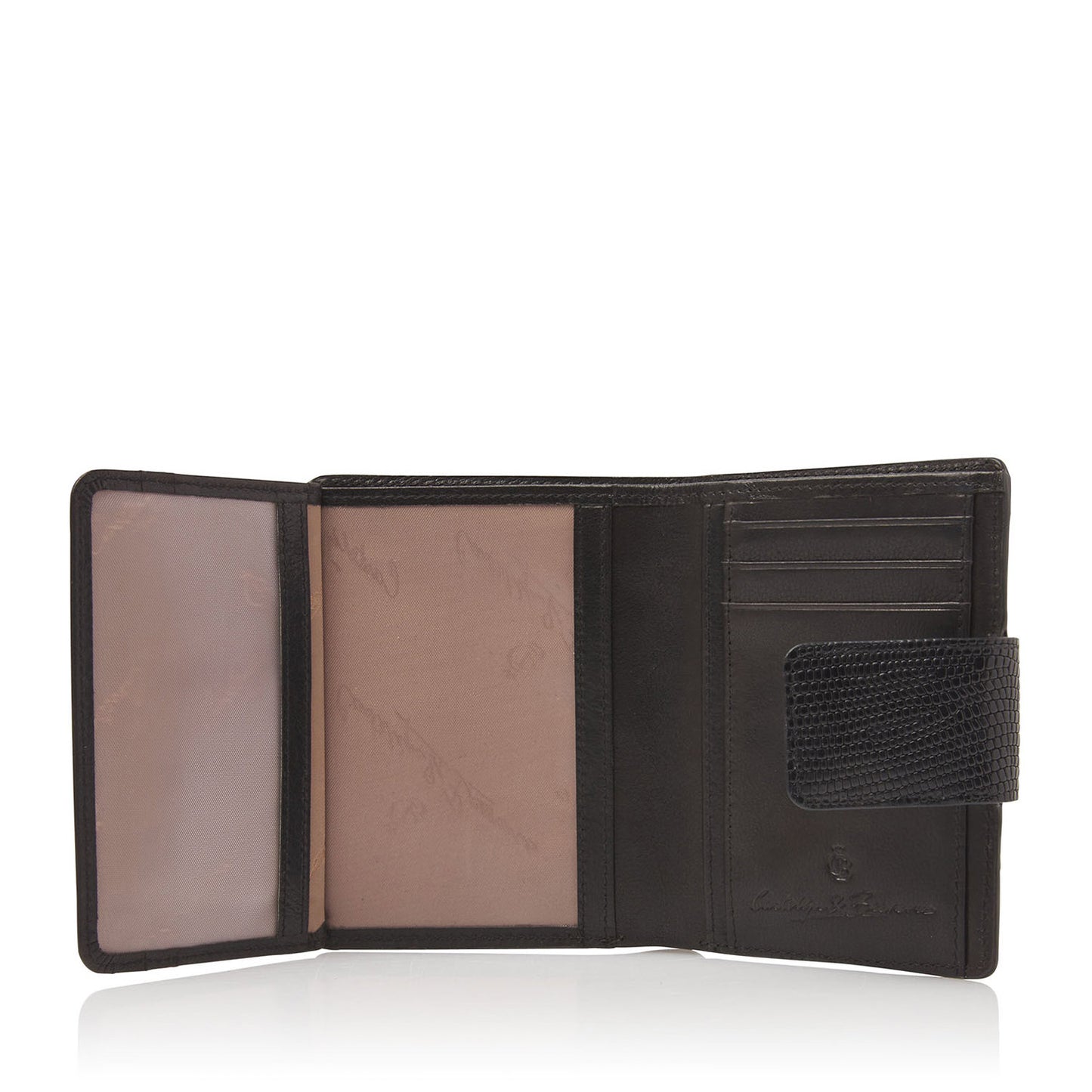 Castelijn & Beerens Donna Ladieswallet 6 Cards RFID black