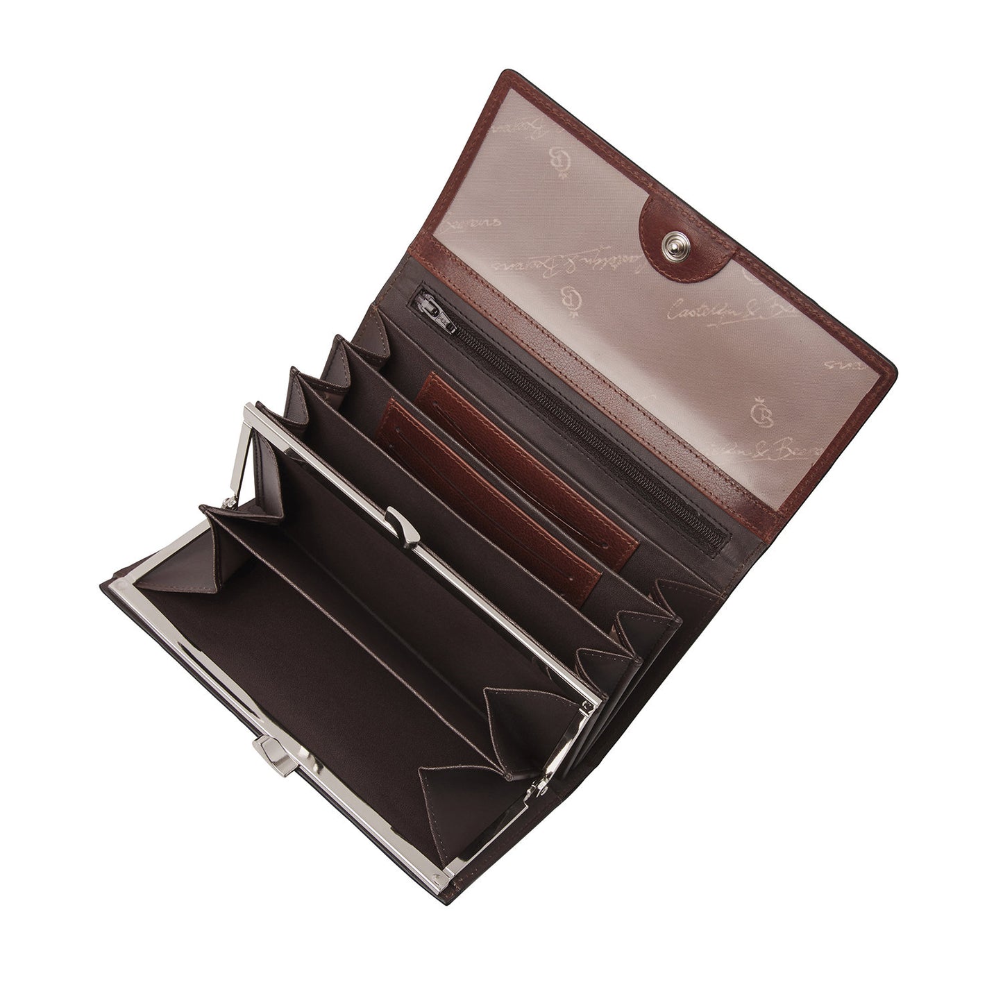 Castelijn & Beerens Donna Ladieswallet 6 Cards RFID cognac