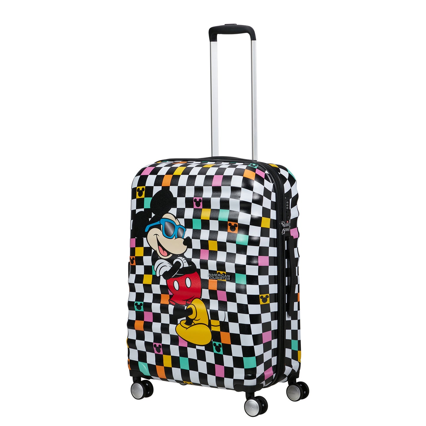 American Tourister Wavebreaker Disney Spinner 67 cm Mickey Check