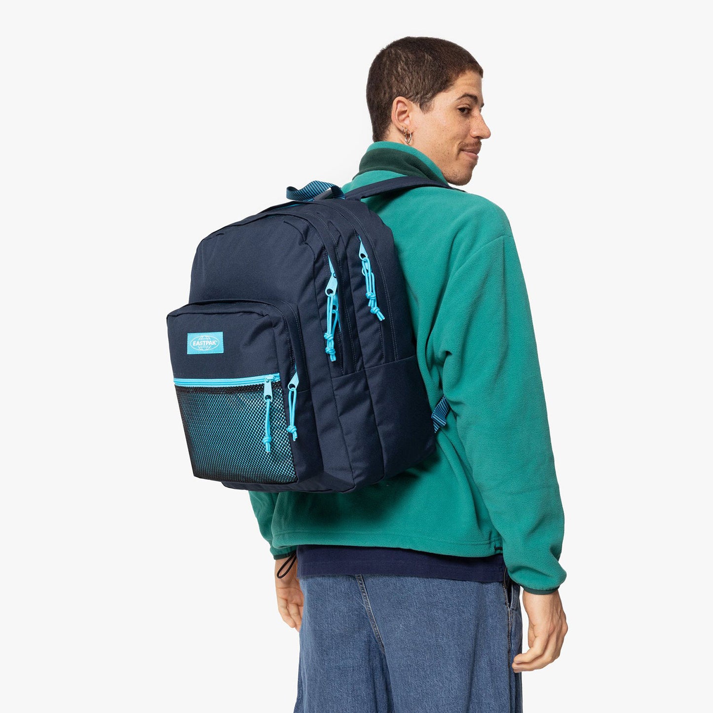 Eastpak Pinnacle kontrast stripe blue