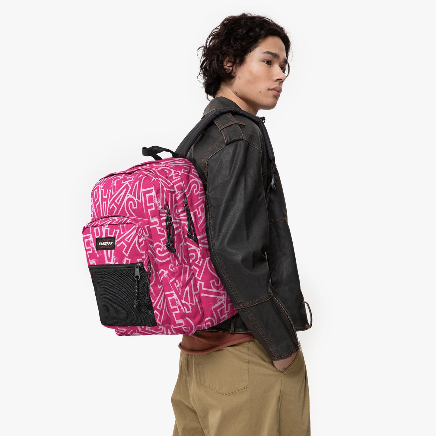 Eastpak Pinnacle ep letters pink