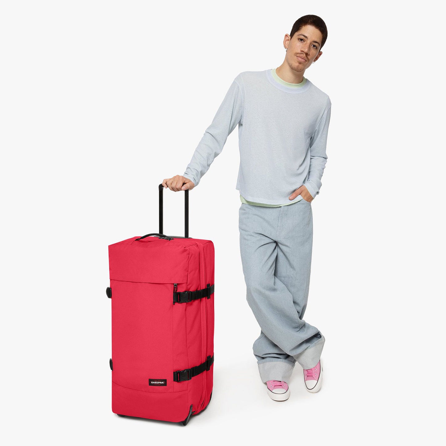Eastpak Tranverz L Trolley tomato red