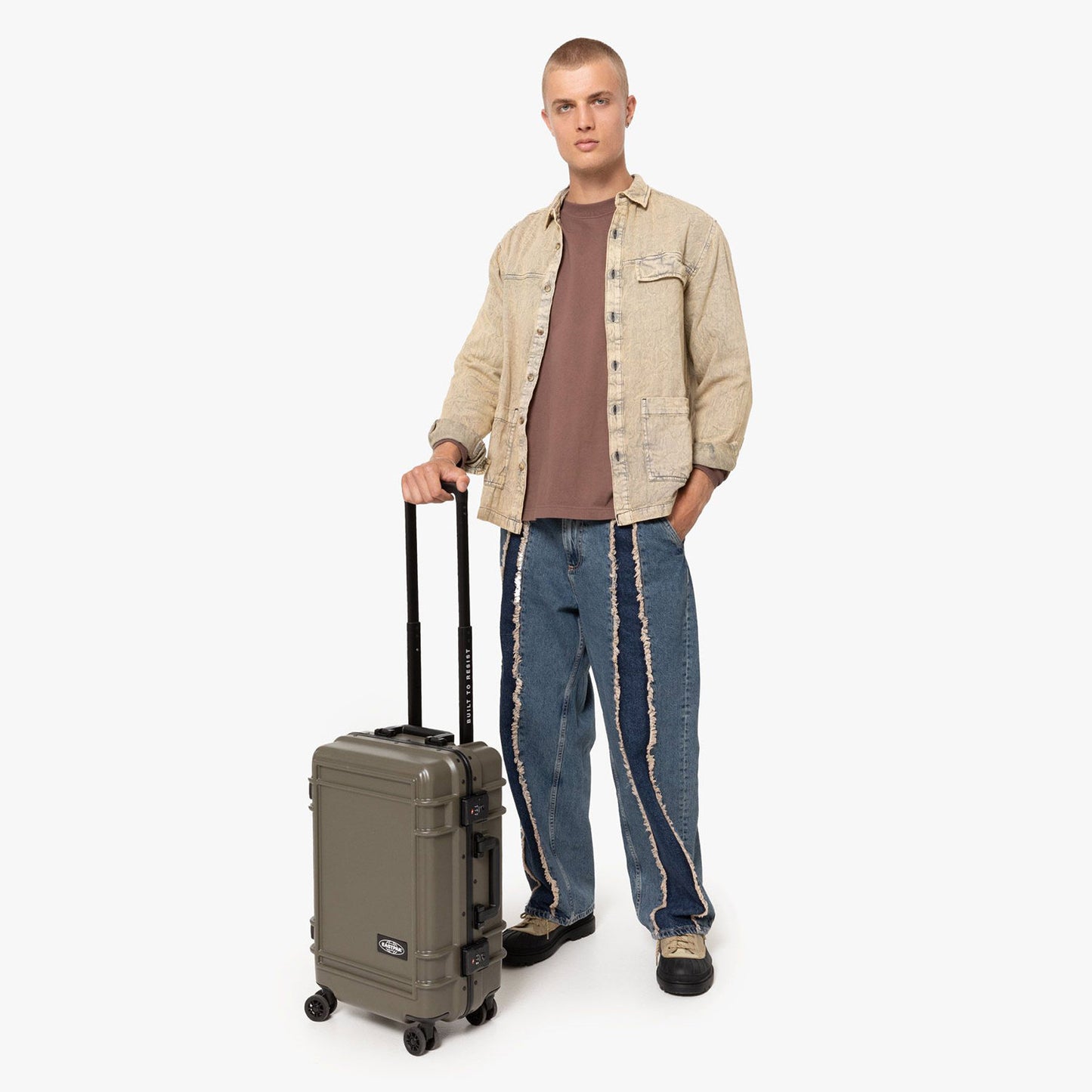 Eastpak Resist'r Case 4 Wheel Trolley S 55 army olive