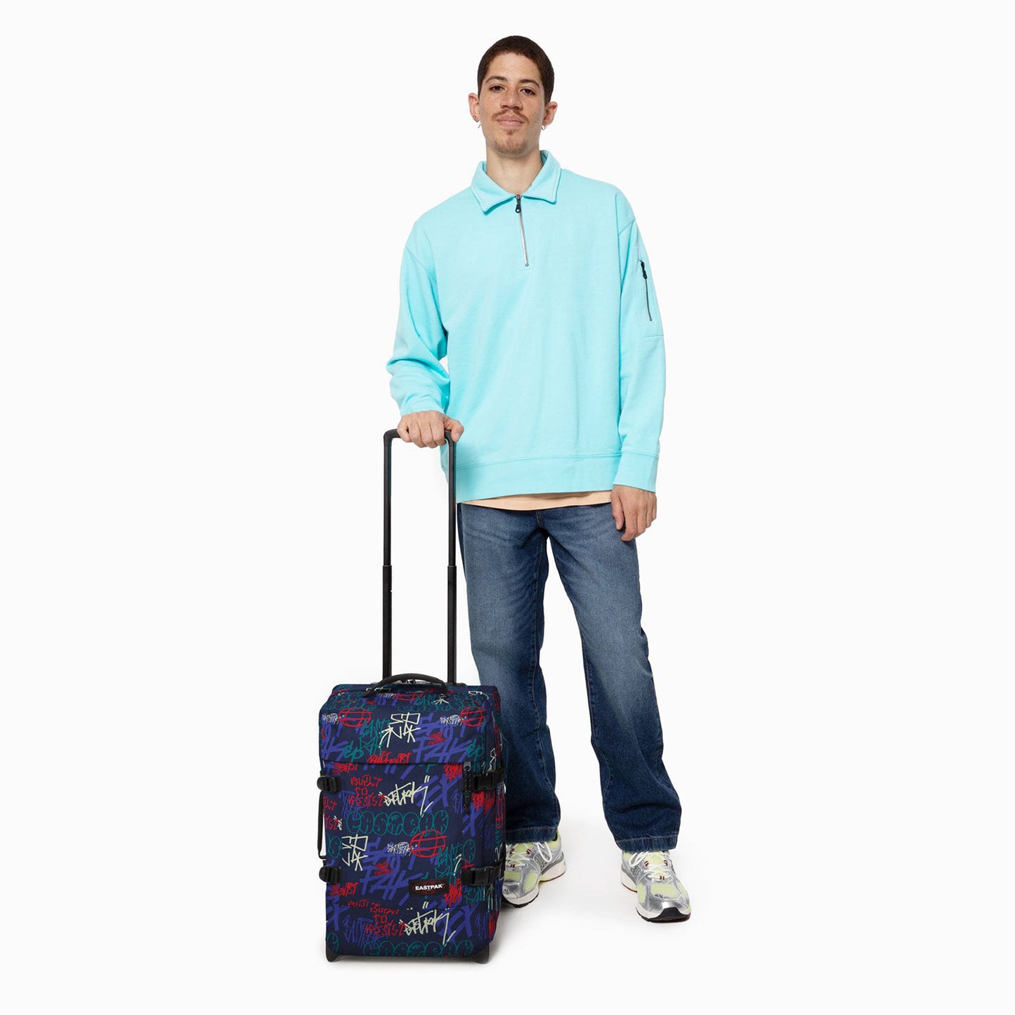 Eastpak Tranverz S Trolley street tags blue