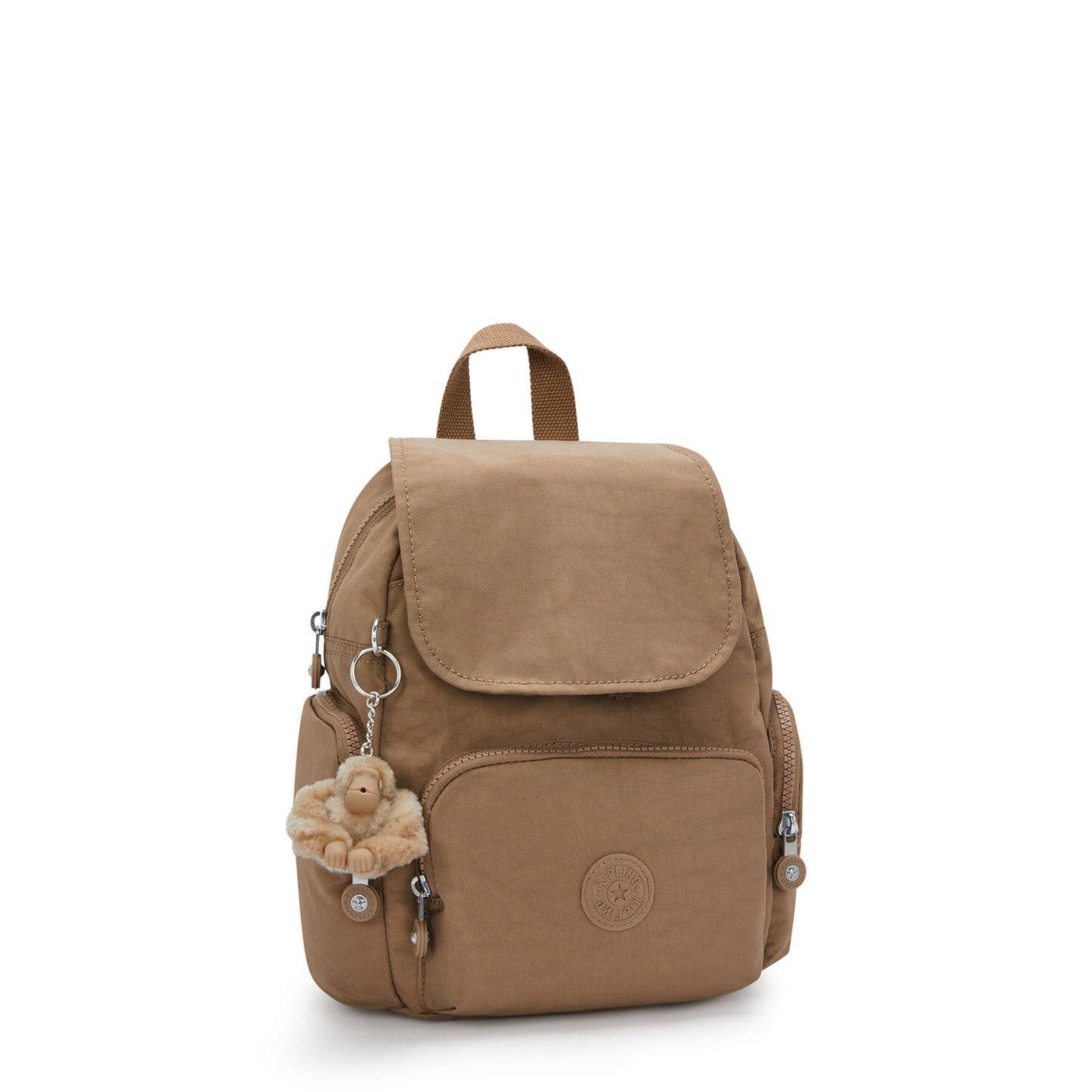 Kipling City Zip Mini b early tan