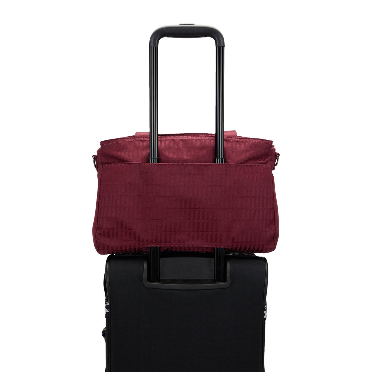 Kipling Elysia Work S e jq maroon tile jacquard