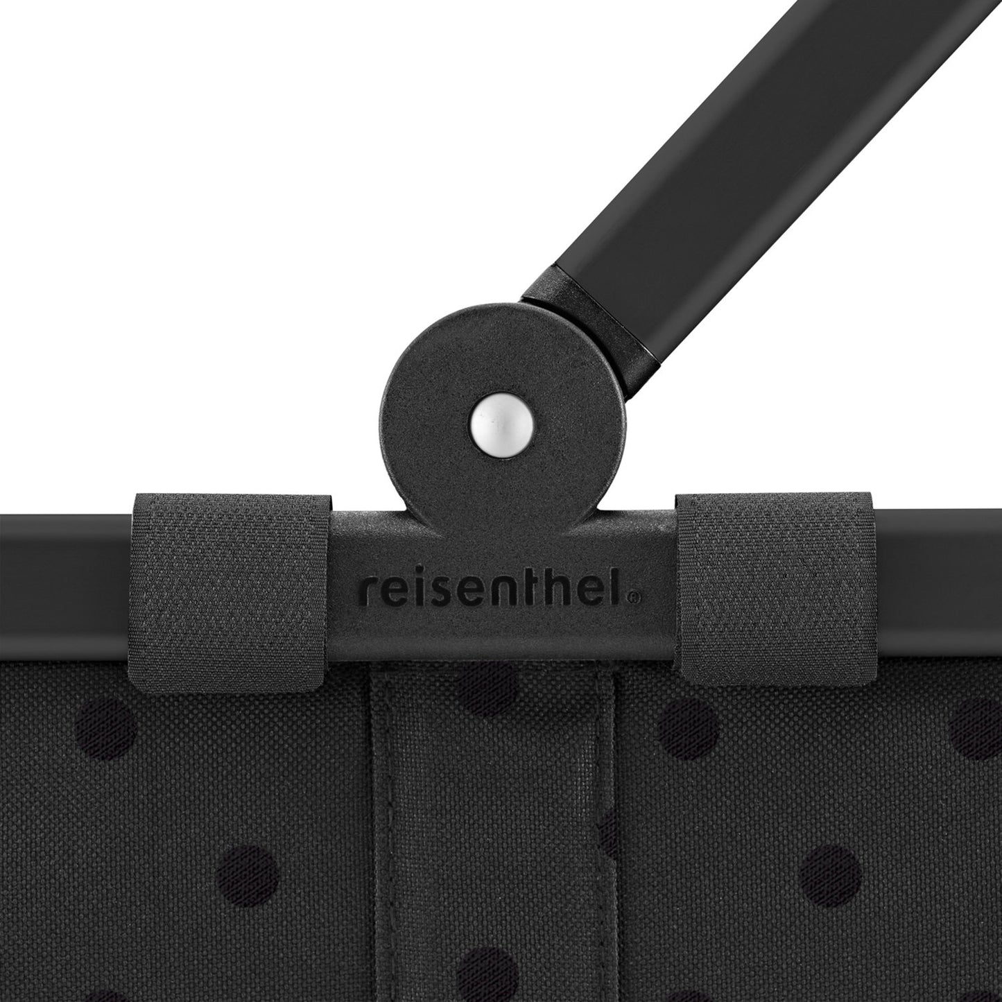 Reisenthel Shopping Carrybag Frame glossy dots black