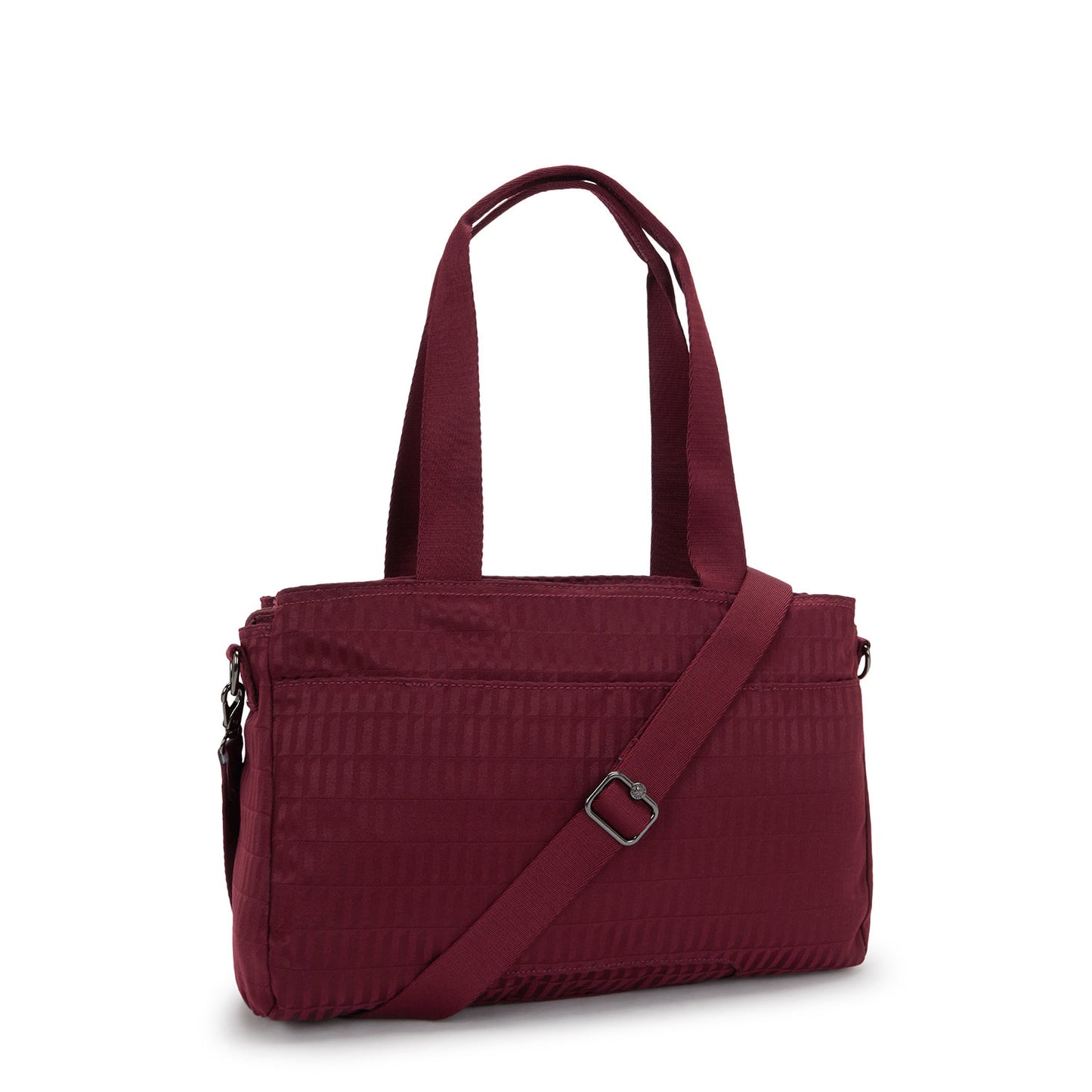 Kipling Elysia Work S e jq maroon tile jacquard