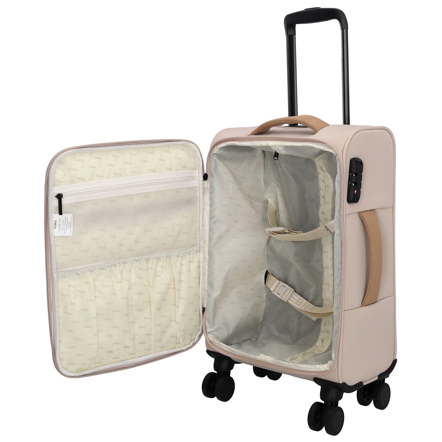 Zebra Trends Elske Cabin Trolley lighttaupe