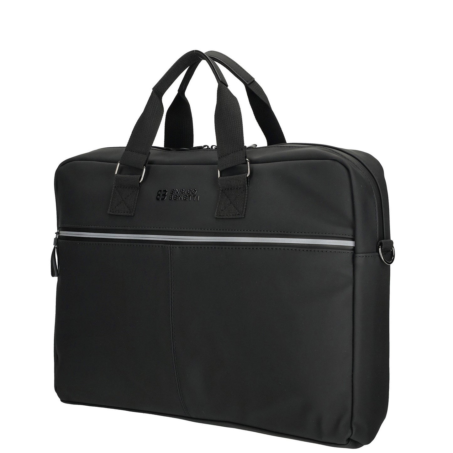 Enrico Benetti Bergen PU Laptop Shoulderbag 17" black