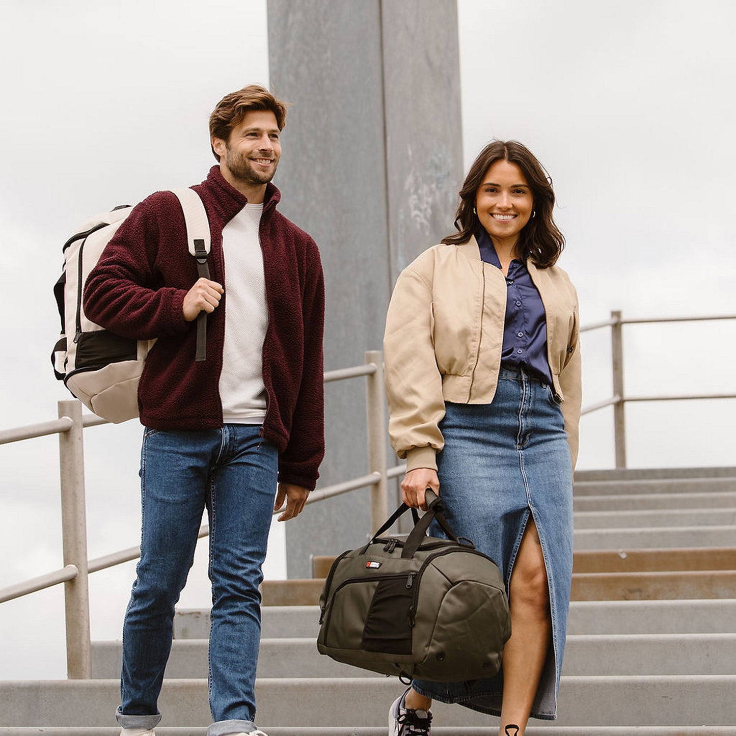 Enrico Benetti Innsbruck Duffle olive