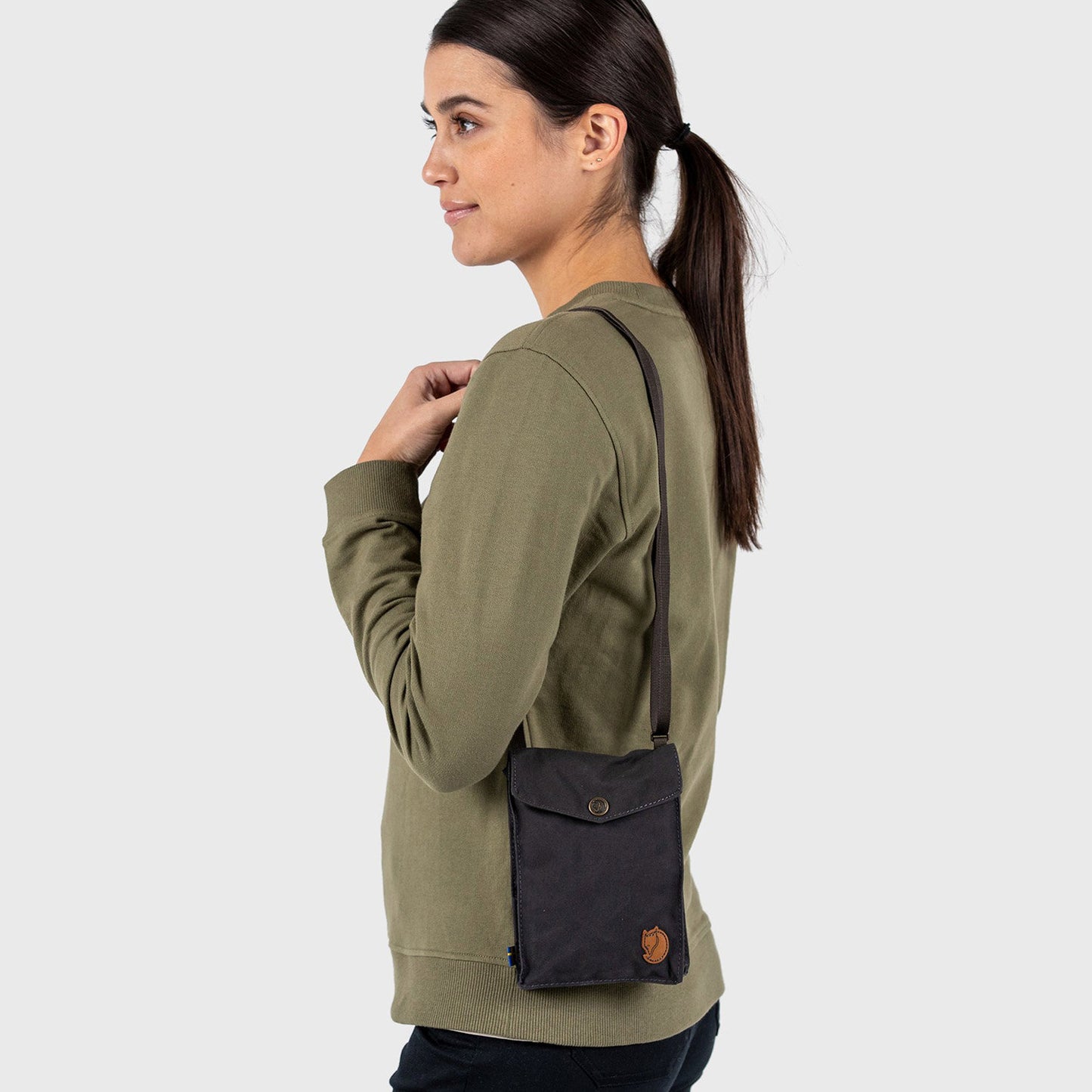 Fjallraven Pocket Shoulderbag dark grey