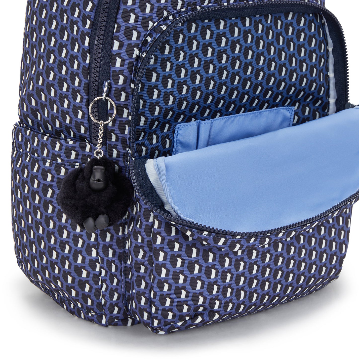 Kipling Seoul Backpack 3d k blue