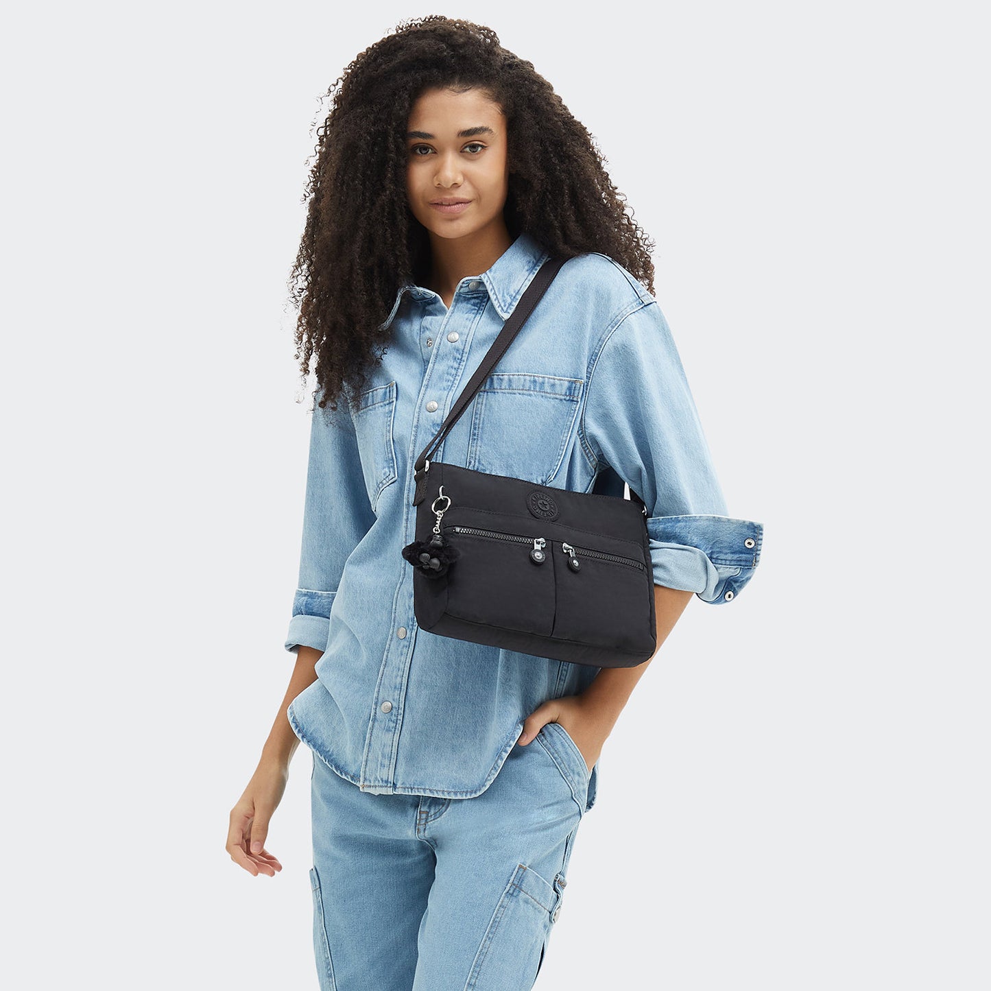 Kipling New Angie Shoulderbag black noir