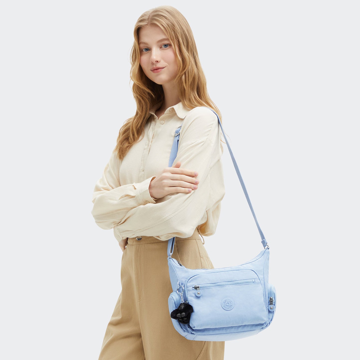 Kipling Gabbie S Shoulderbag Sky blue