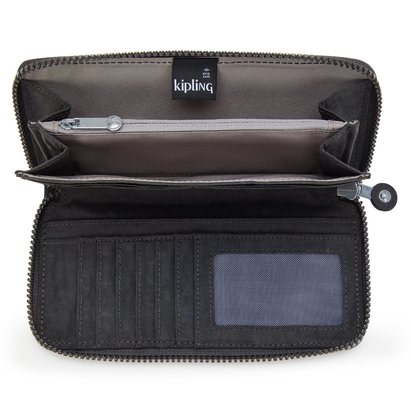Kipling Money World Wallet black noir