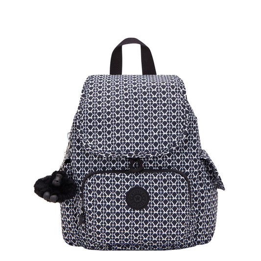 Kipling City Pack Mini Backpack signature print