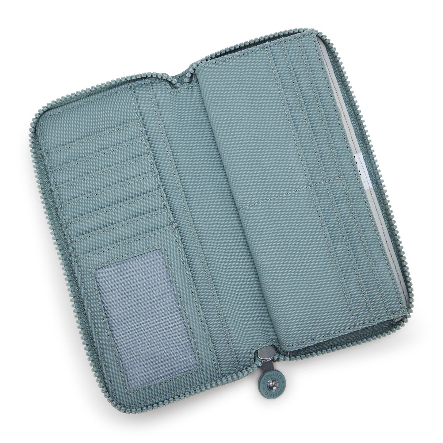 Kipling Money World Wallet relaxed grey