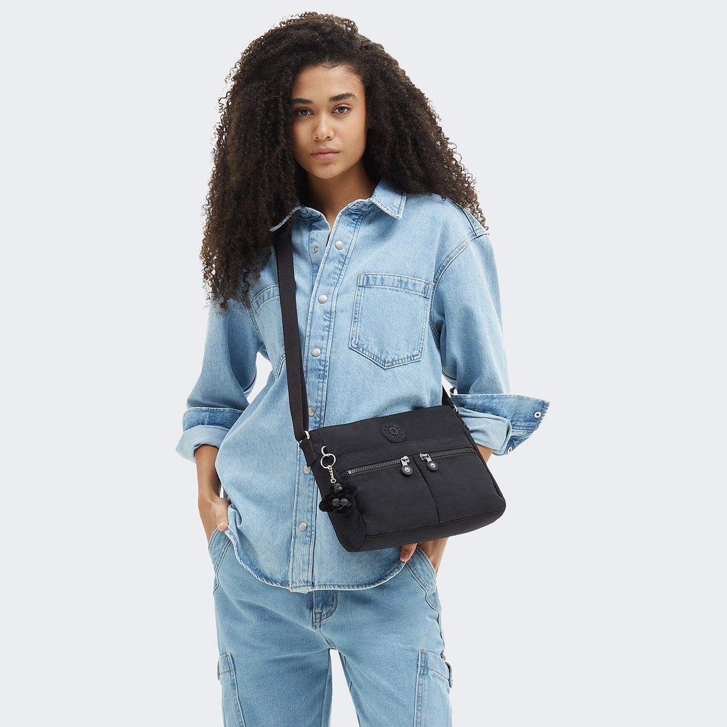 Kipling New Angie Shoulderbag black noir