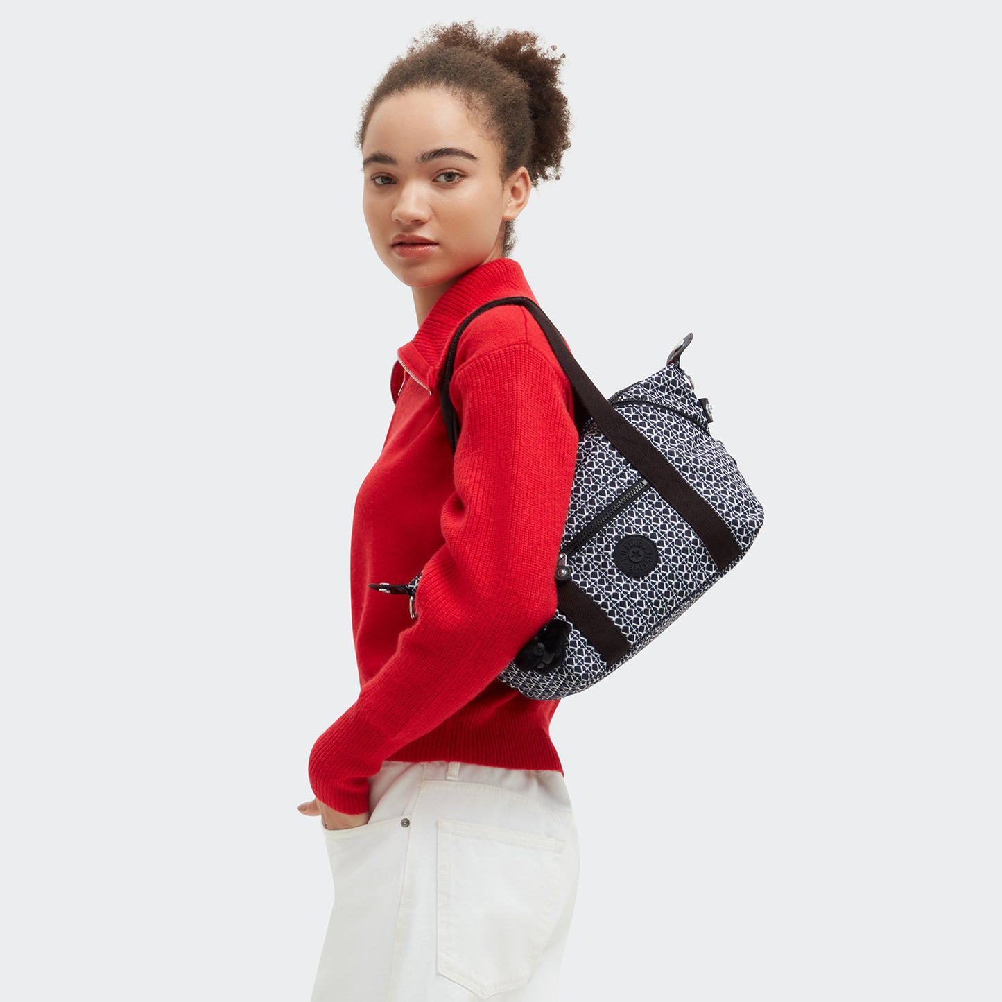 Kipling Art Mini Shoulderbag signature print