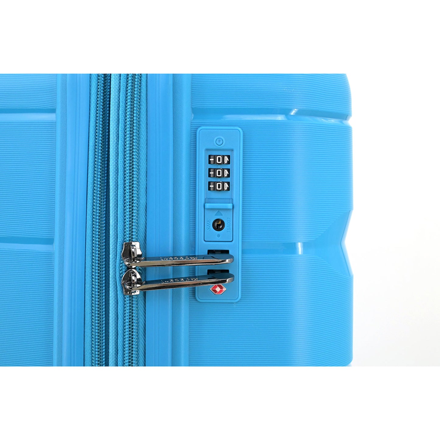 Decent Straight-Line Medium Trolley petrol blue