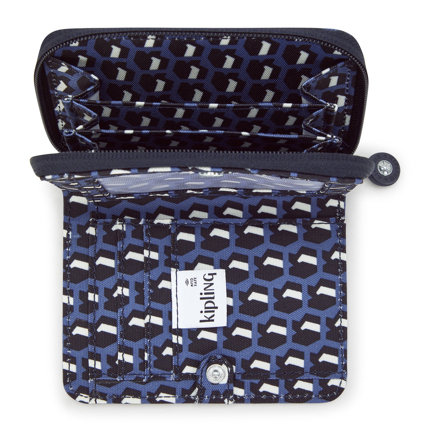 Kipling Money Love Wallet 3d k blue