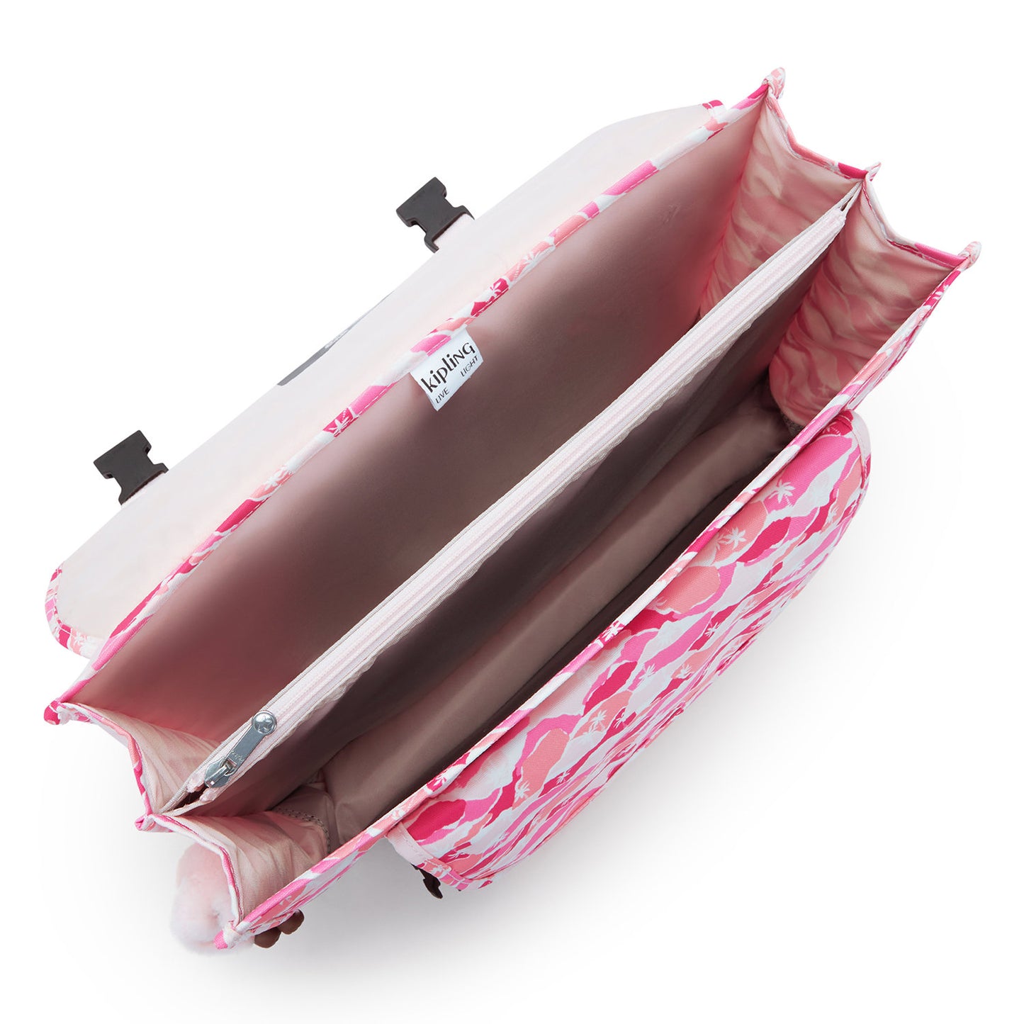 Kipling Preppy pink palm