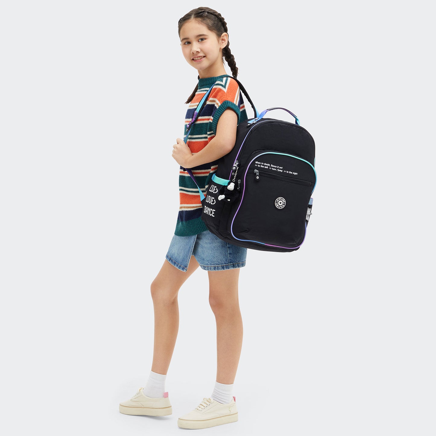 Kipling Seoul dance black
