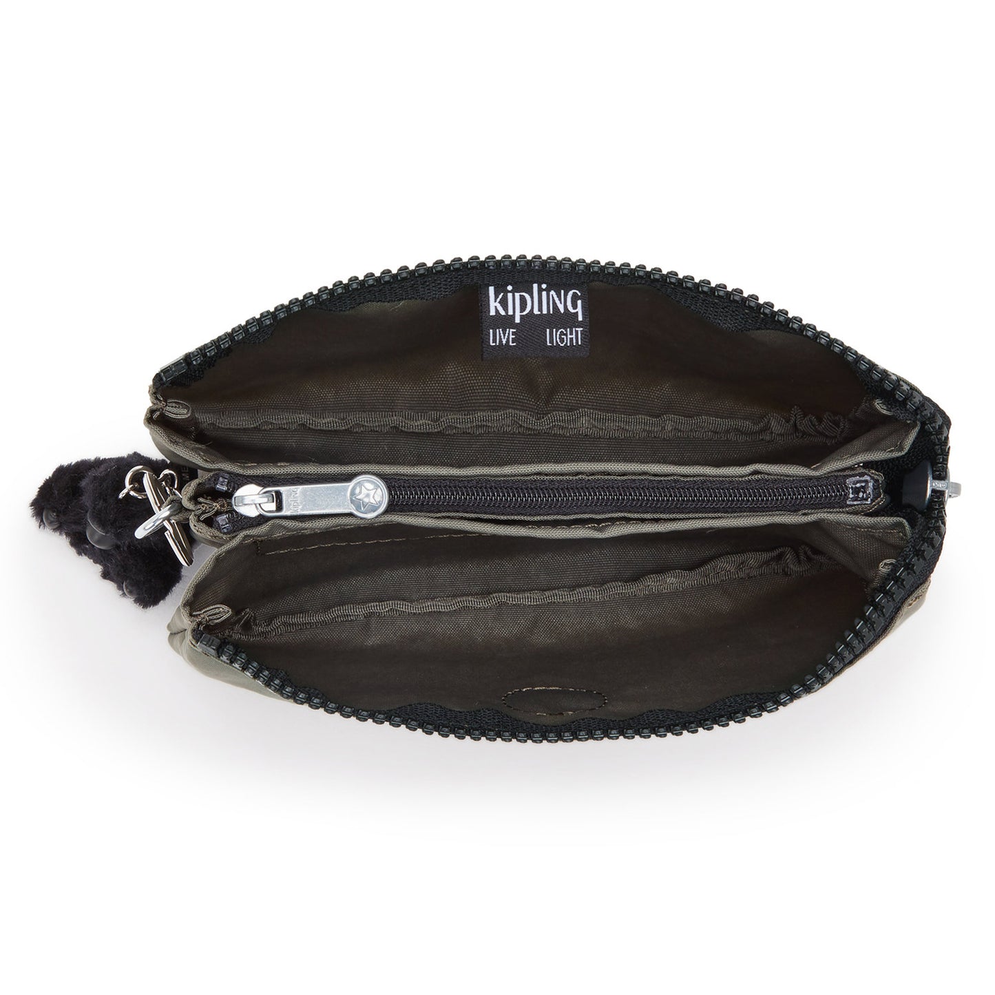 Kipling Creativity L Clutch green moss