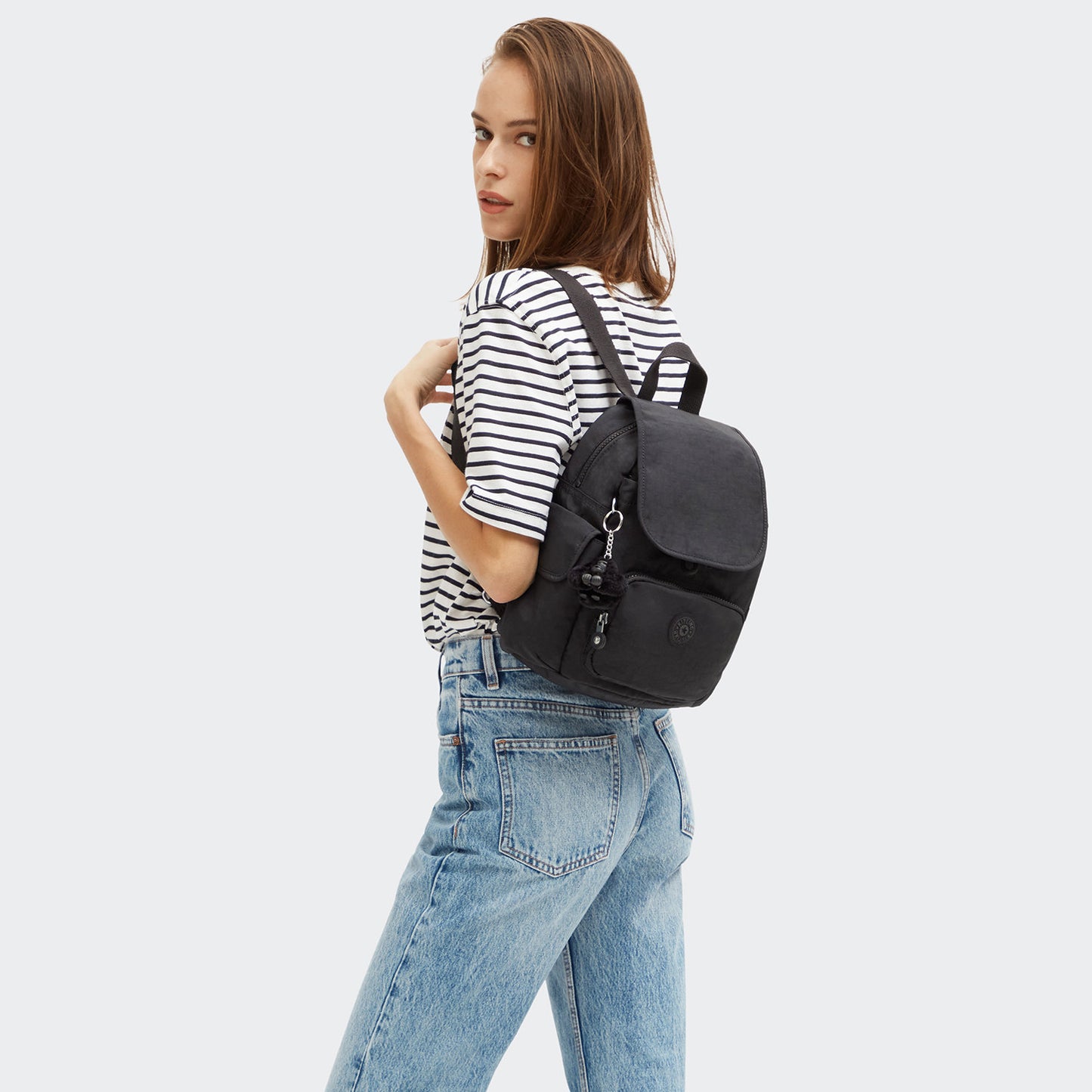 Kipling City Pack Mini Backpack black noir