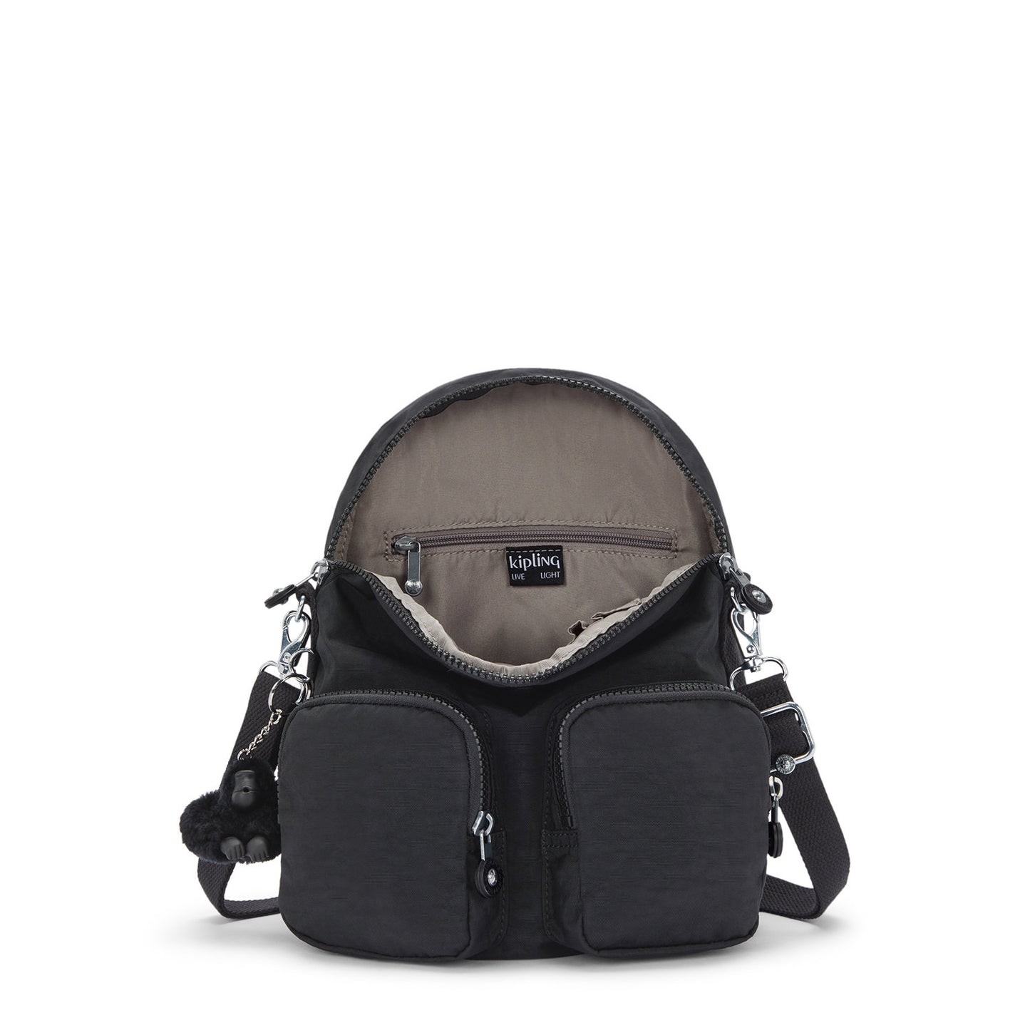 Kipling Firefly Up Backpack black noir