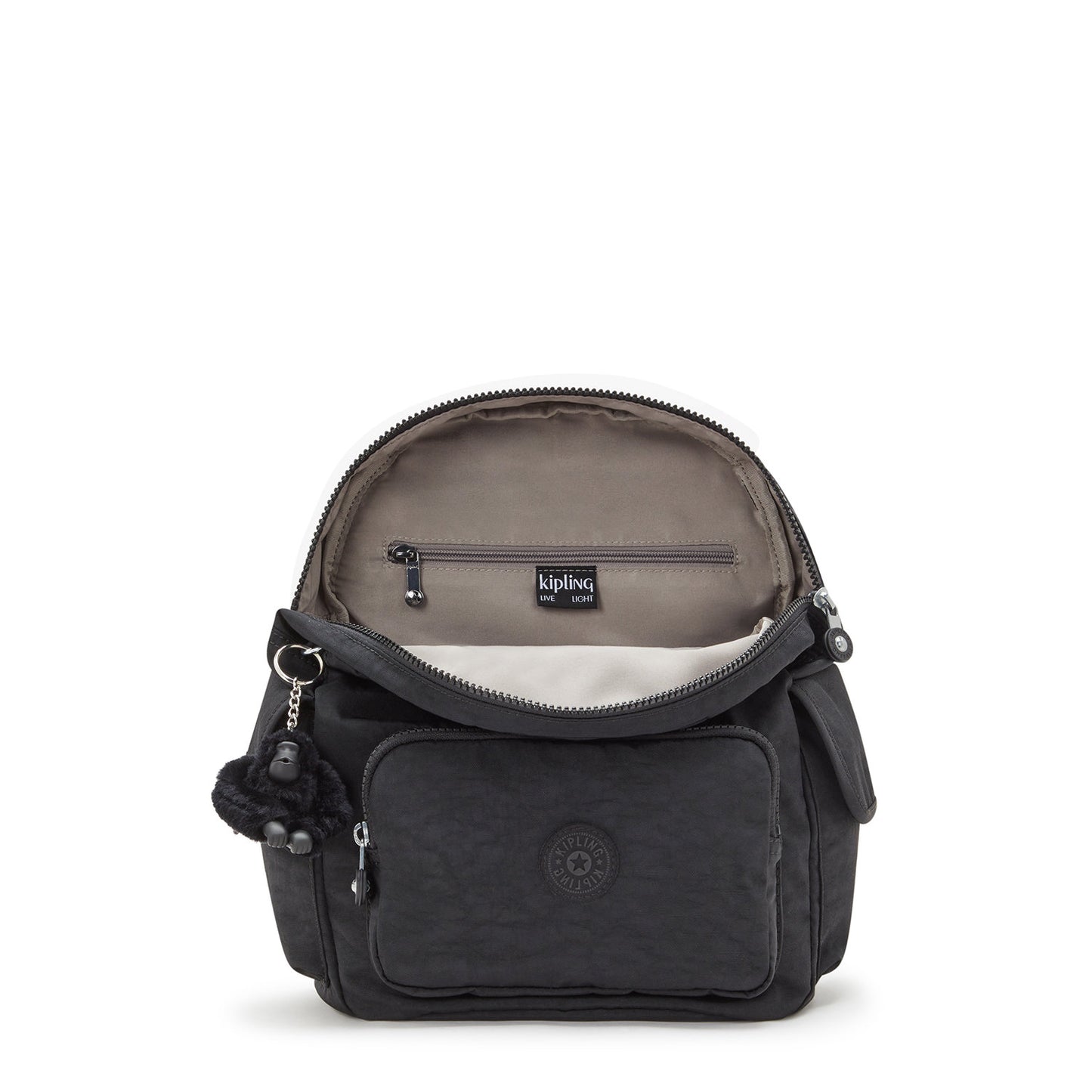 Kipling City Pack S Backpack black noir
