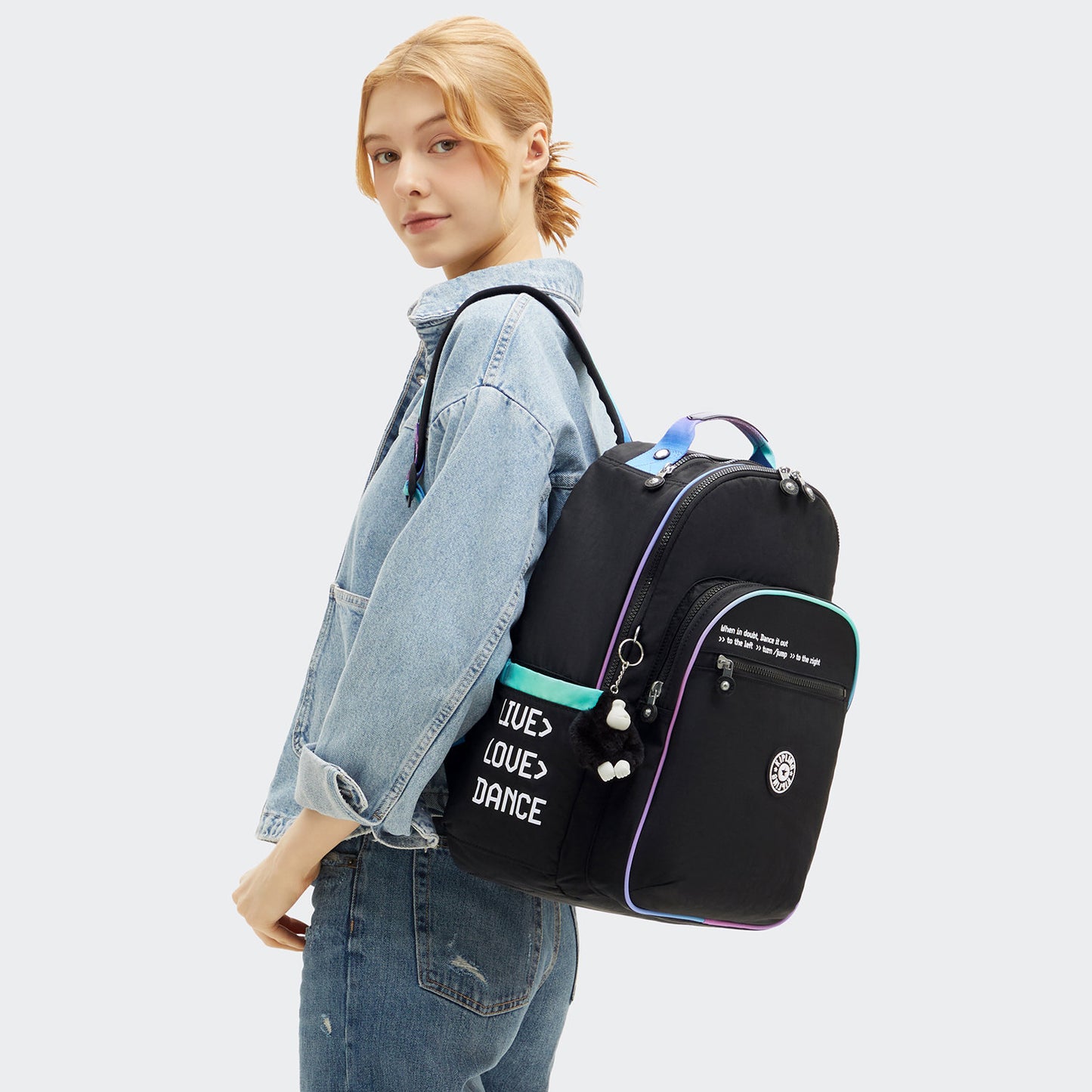 Kipling Seoul dance black