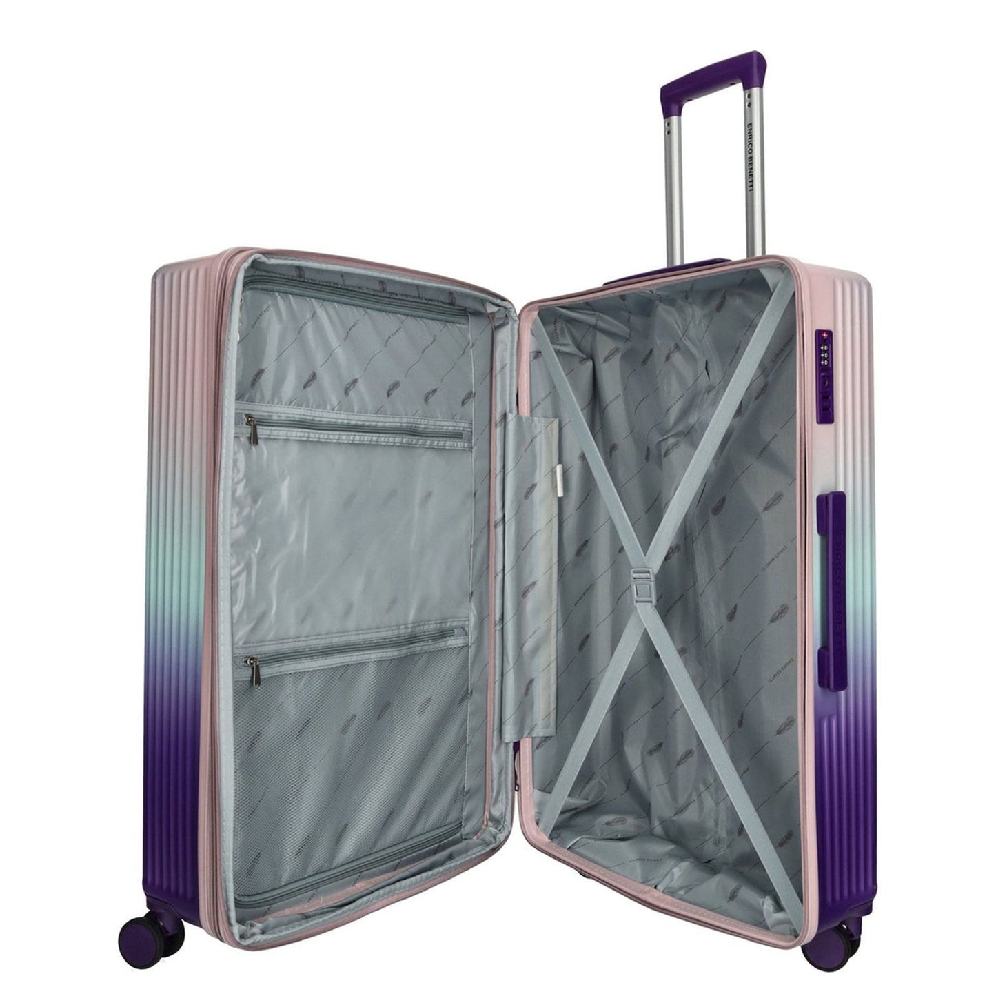 Enrico Benetti Havana Large Spinner 75 Expandable purple
